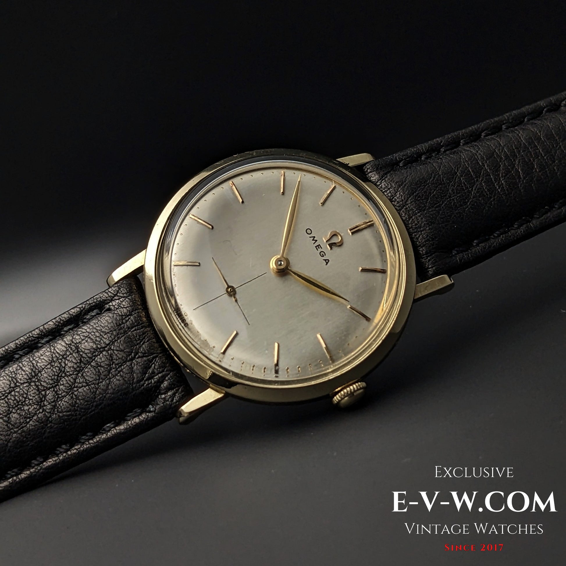 70 Years Old Vintage Omega Classic / 14k Gold Filled / Ref. N-6255 / Cal. 302 / Vintage 1954