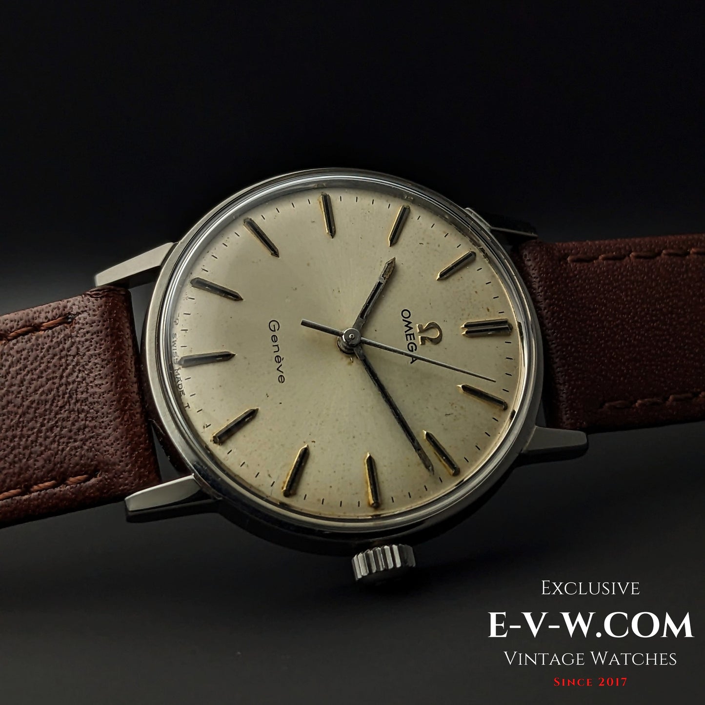 58 Years Old Vintage Omega Geneve Seamaster / ref. 135.011 / Cal. 601 / Vintage 1967