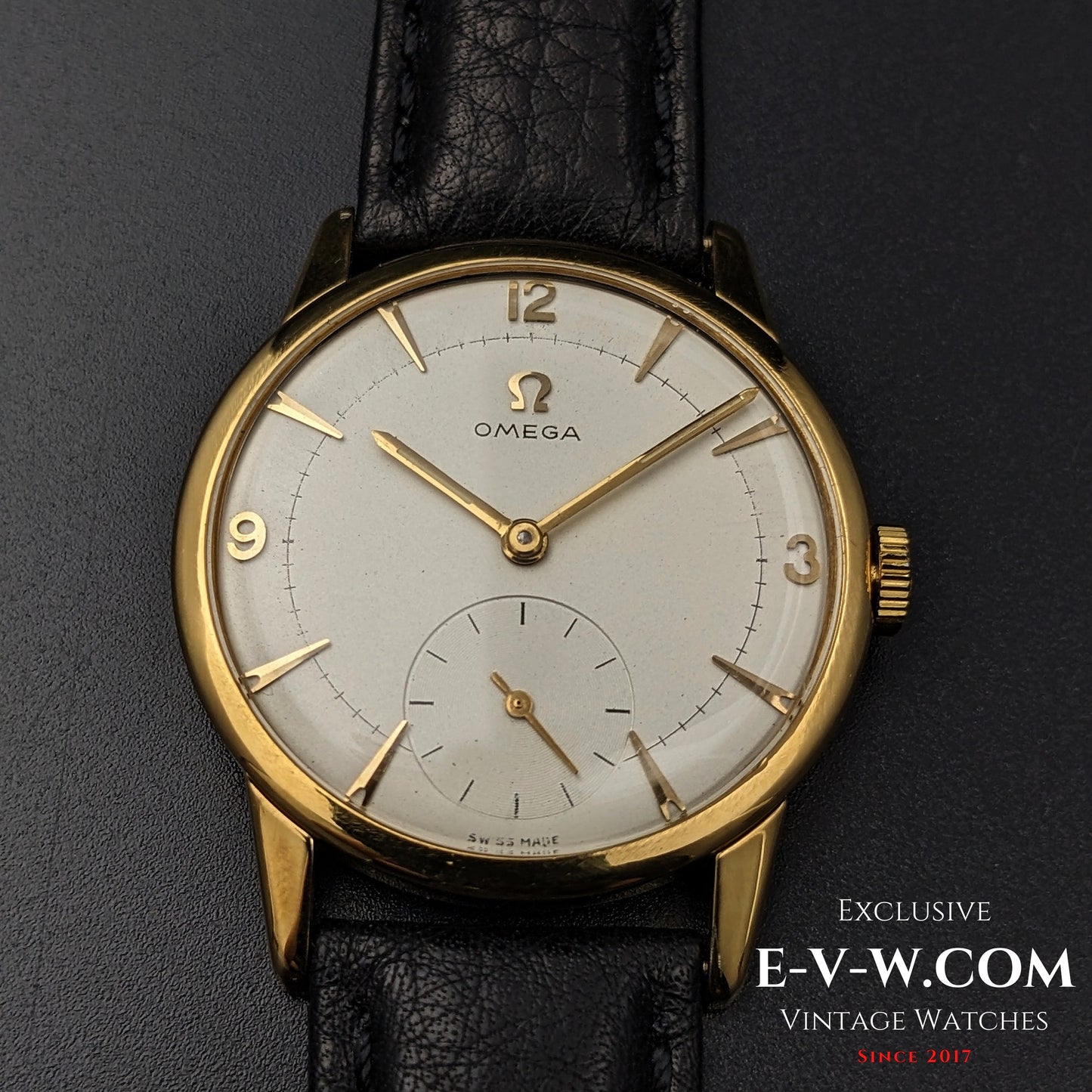 60 Years Old Vintage Omega Classic / Gold plated / Ref. 14713-1 / Cal. 269 (30T2) / Vintage 1964