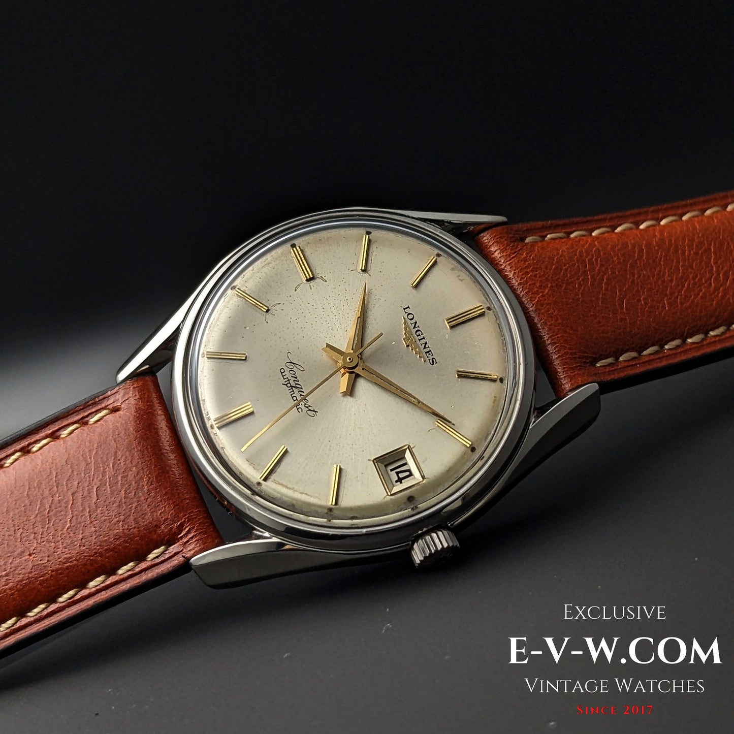 60 Years Old Vintage Longines Conquest Automatic / Ref. 7171 / Cal. 291 / Vintage 1965