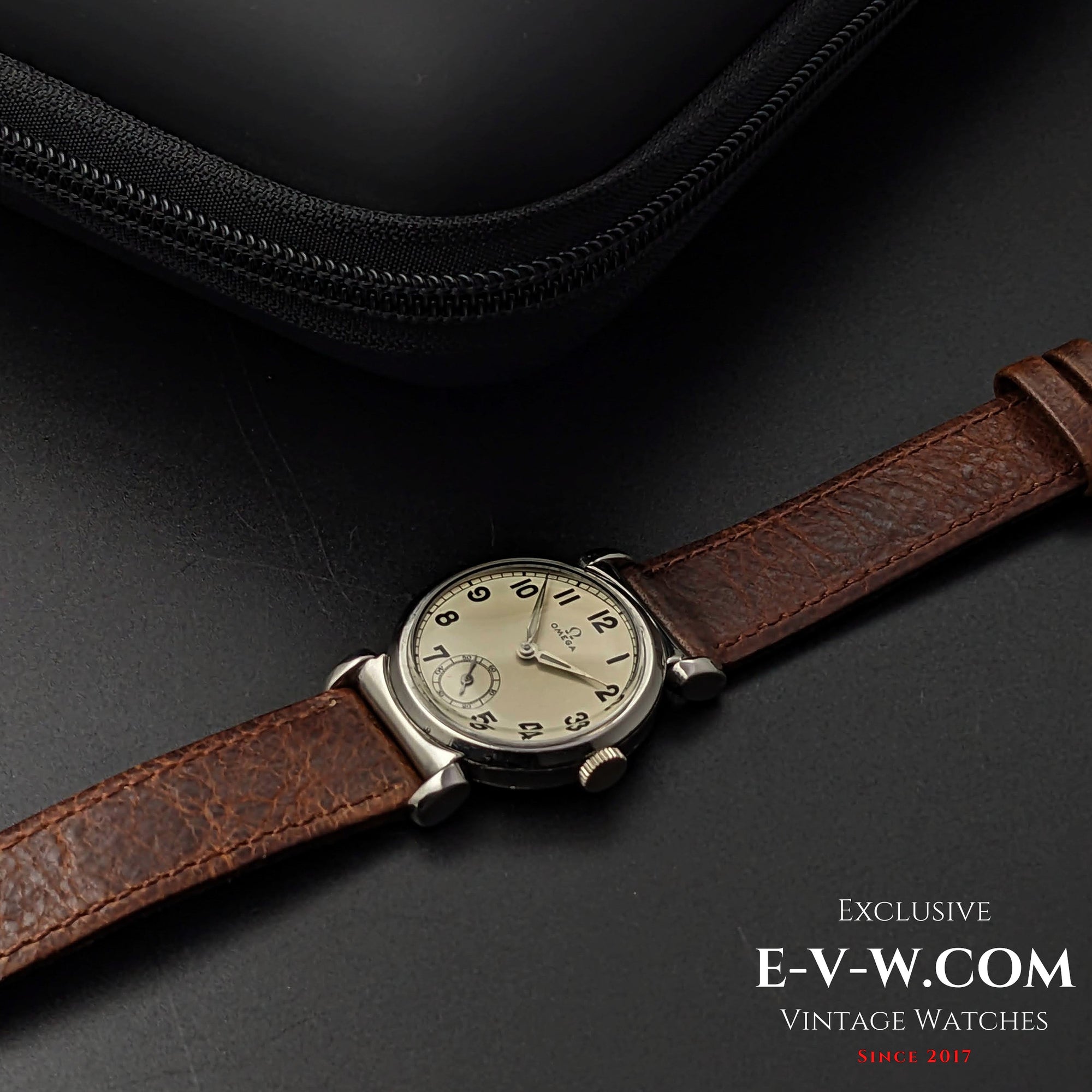e-v-w.com 88 Years Old Vintage Omega  Scarab Art Deco  / Ref.  / Cal. 26.5 SOB T2 / Vintage  1935