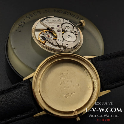 64 Years Old Vintage Girard Perregaux Sea Hawk 14K Yellow Gold / Vintage 1960