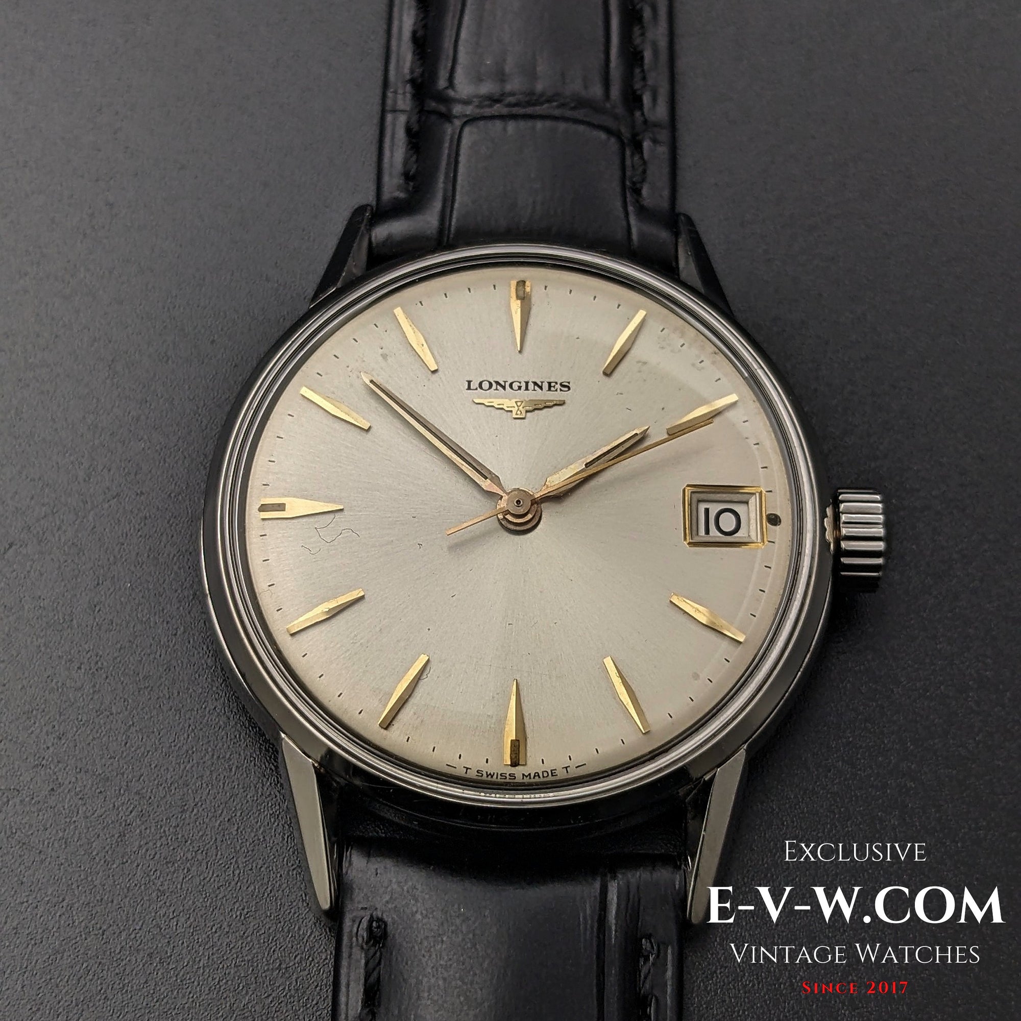 59 Years Old Vintage Longines Sector Dial / Oversize Jumbo 38mm / Ref. 7234 /Cal. 281 / Vintage 1965