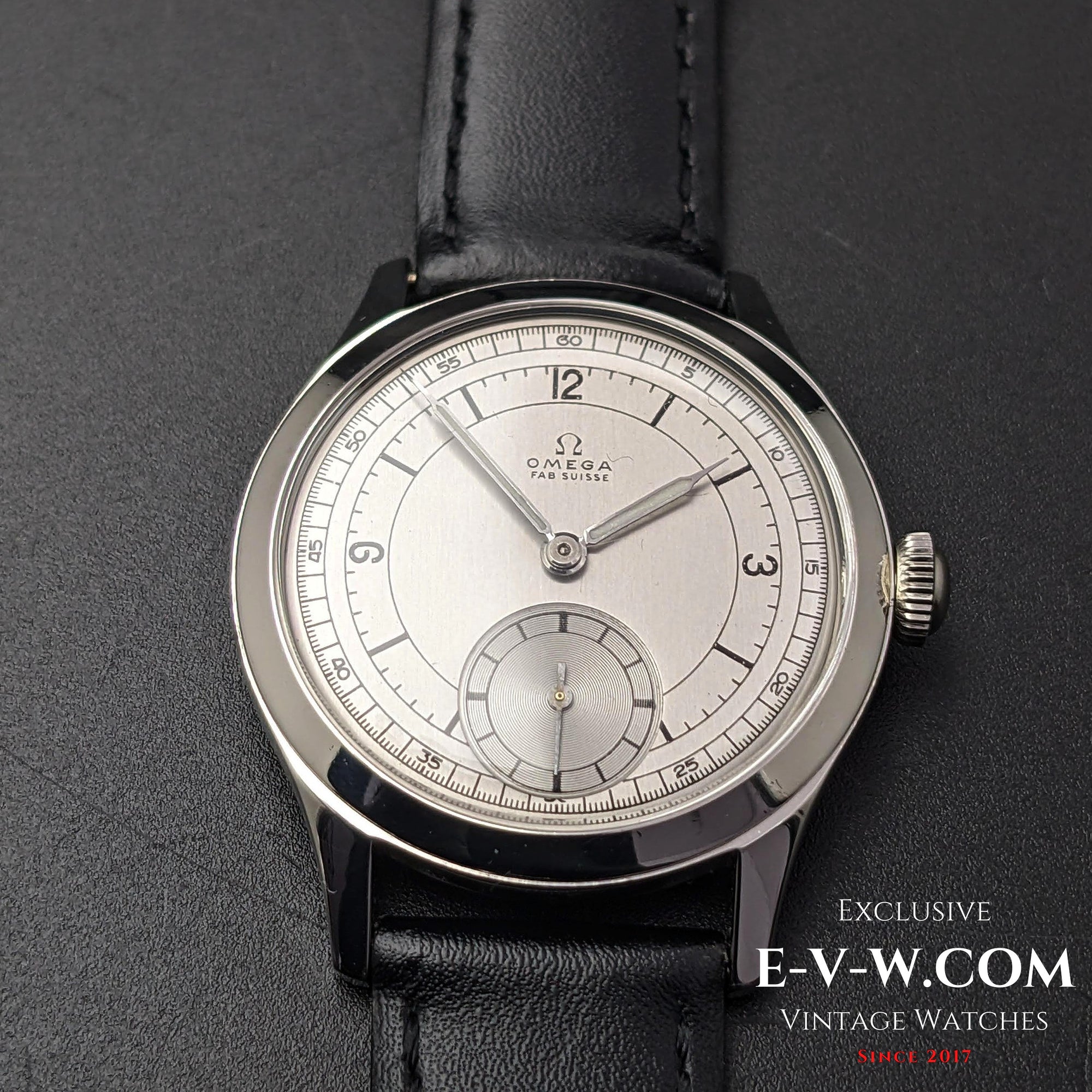74 Years Old Vintage Omega FAB SUISSE Sector Dial Ref. 2622 2 / Cal. 266 (30T2) / Vintage 1950