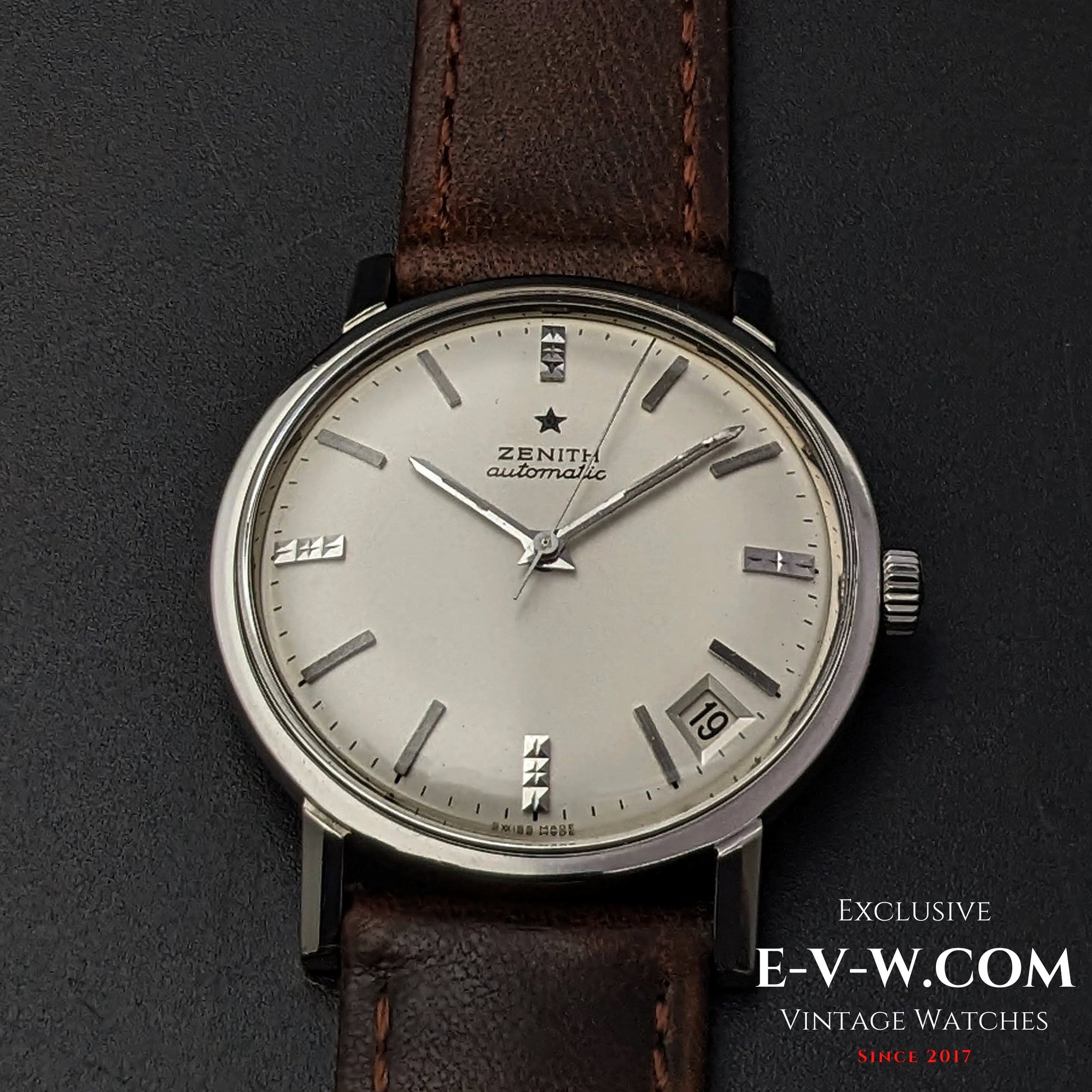 60 Years Old Vintage Zenith Automatic / Cal. 2542PC / Vintage 1960s