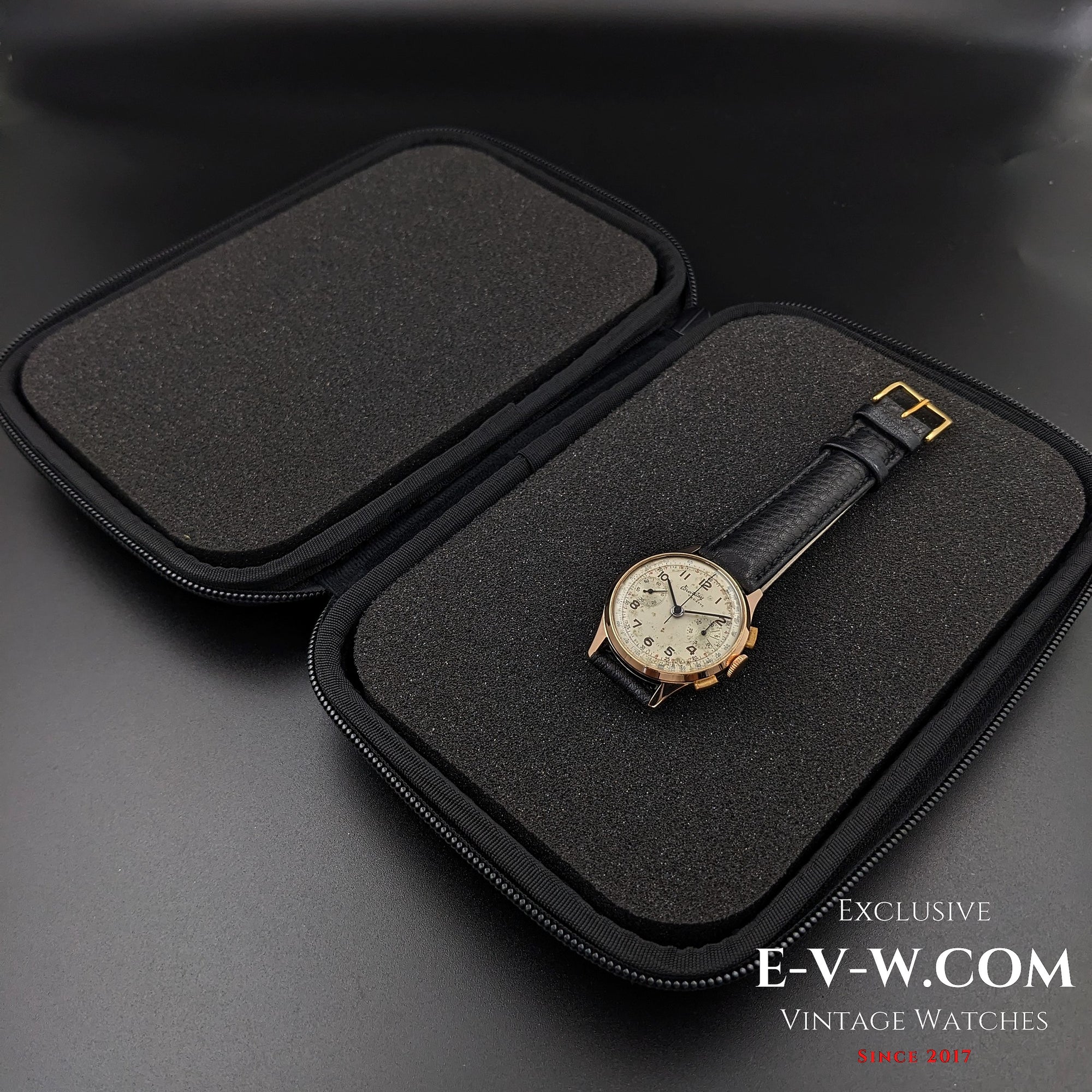 84 Vintage Breitling Cadette Chronographe / Cal. Venus 188 Vintage 1940