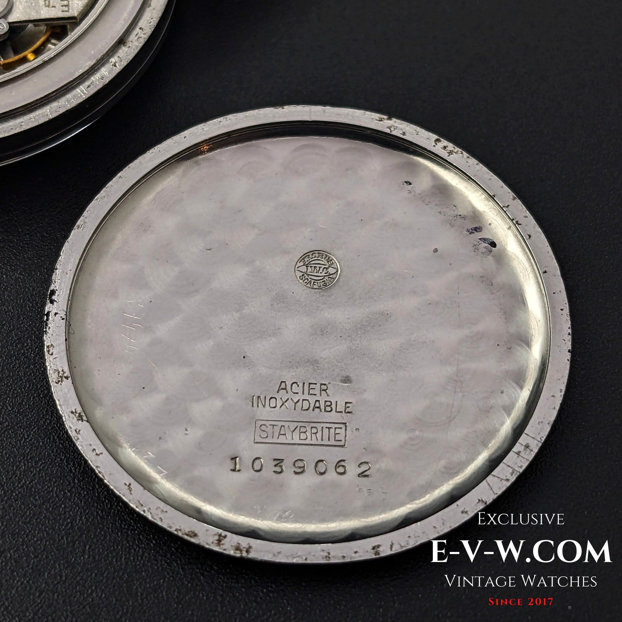Montre IWC Schaffhausen vintage de 84 ans / Cal. 83 / Année de fabrication : 1939