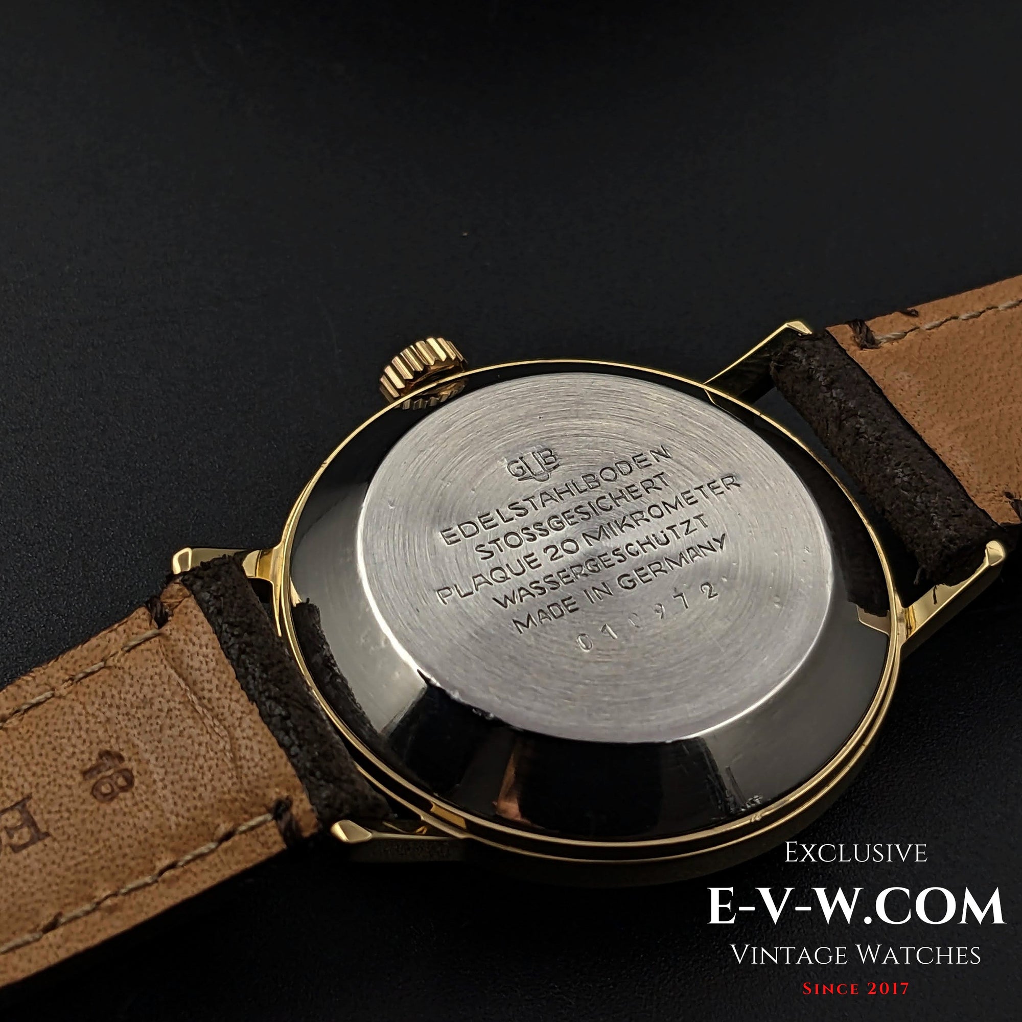 Orologio vintage GUB Glashutte AUTOMAT di 50 anni / Cal. 67.1 / Vintage anni '70