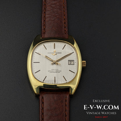 54 Years Old Vintage Ulysse Nardin 36000 Automatic OfficiallyCertifiedChronometer/Cal NB11QU/1970s