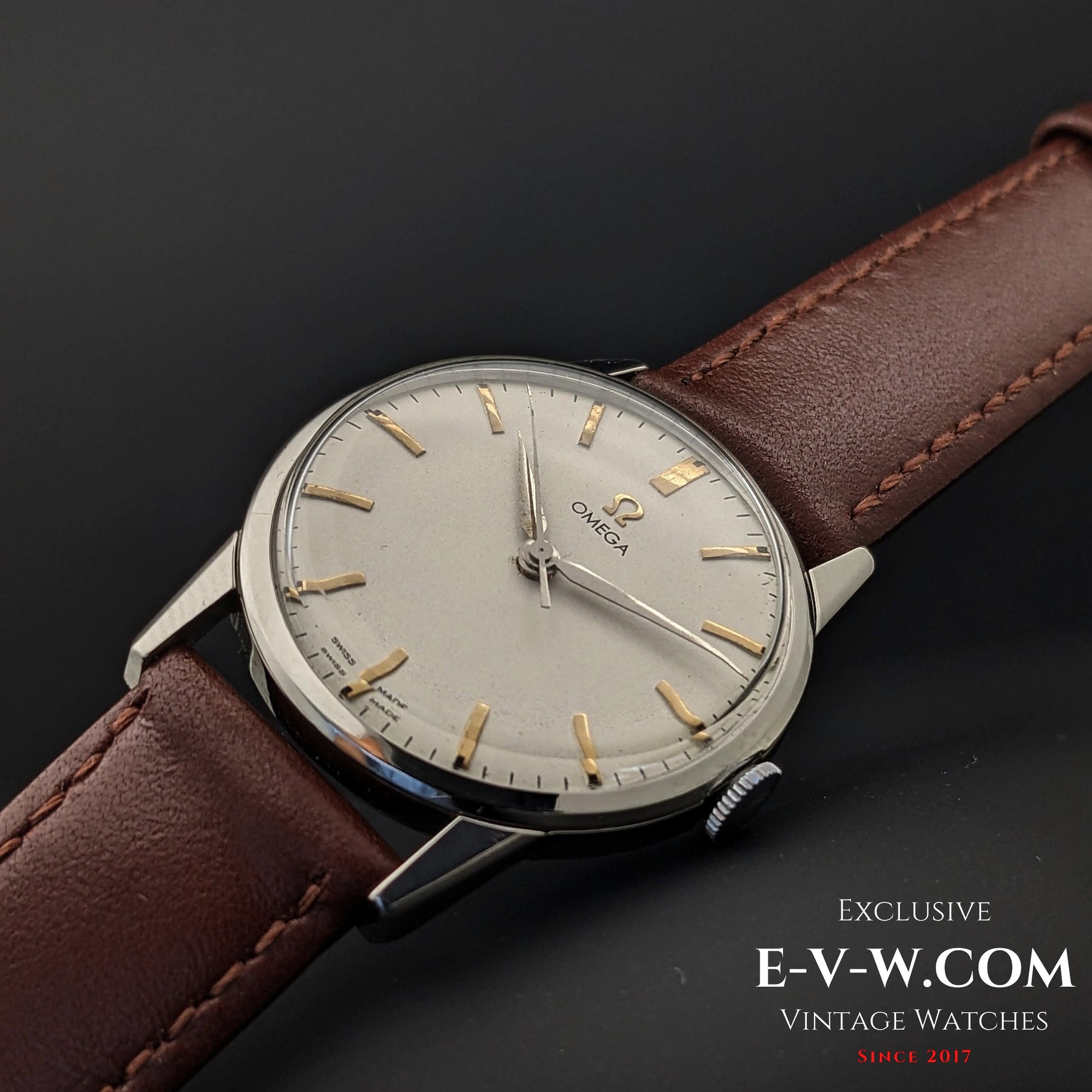 63 Years Old Vintage Omega Classic Ref. 14714-61SC / Cal. 285(30T2) Vintage 1961