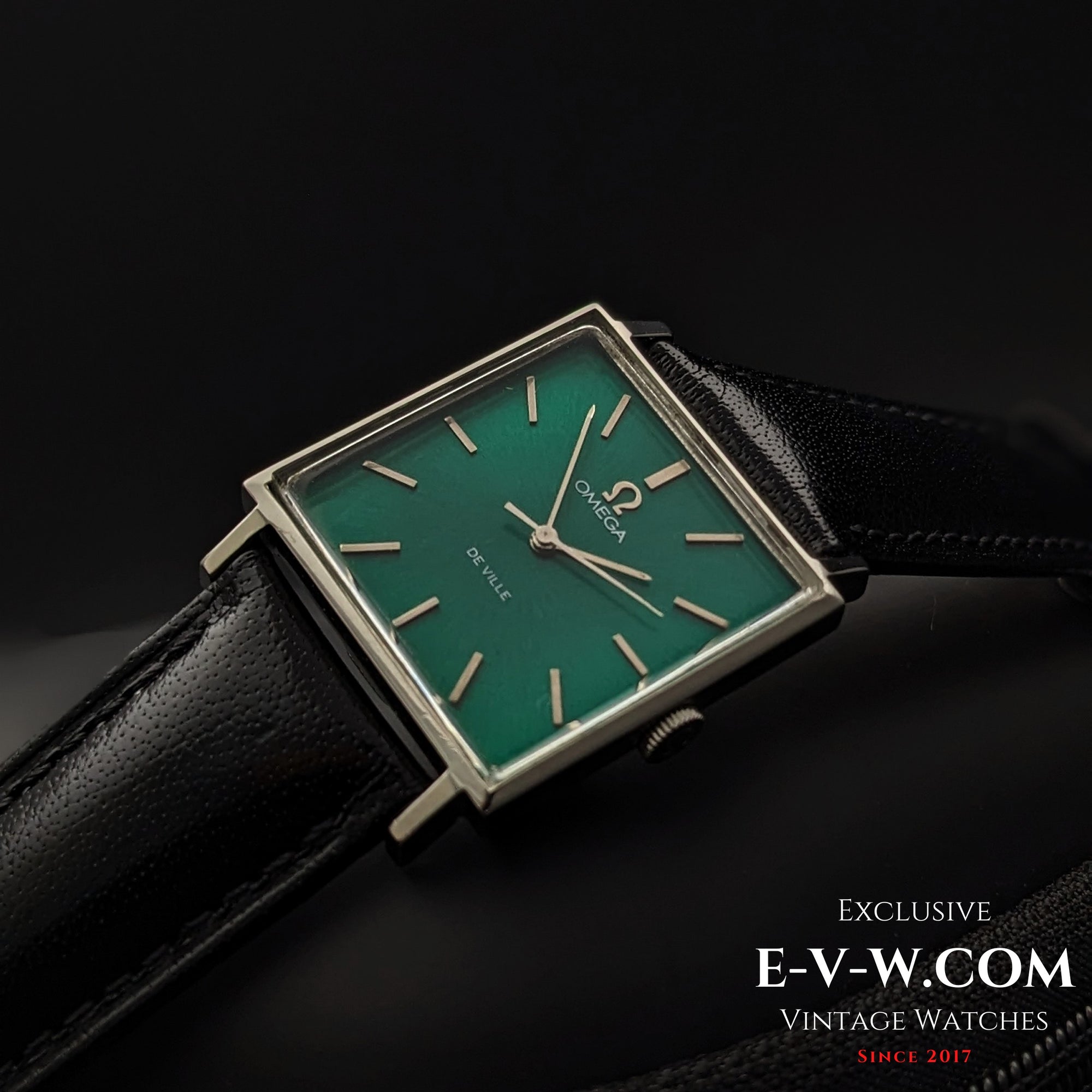 59 Jahre alte Vintage Omega De Ville / Square / Ref. 161014 / Kal. 671 / Jahrgang 1965