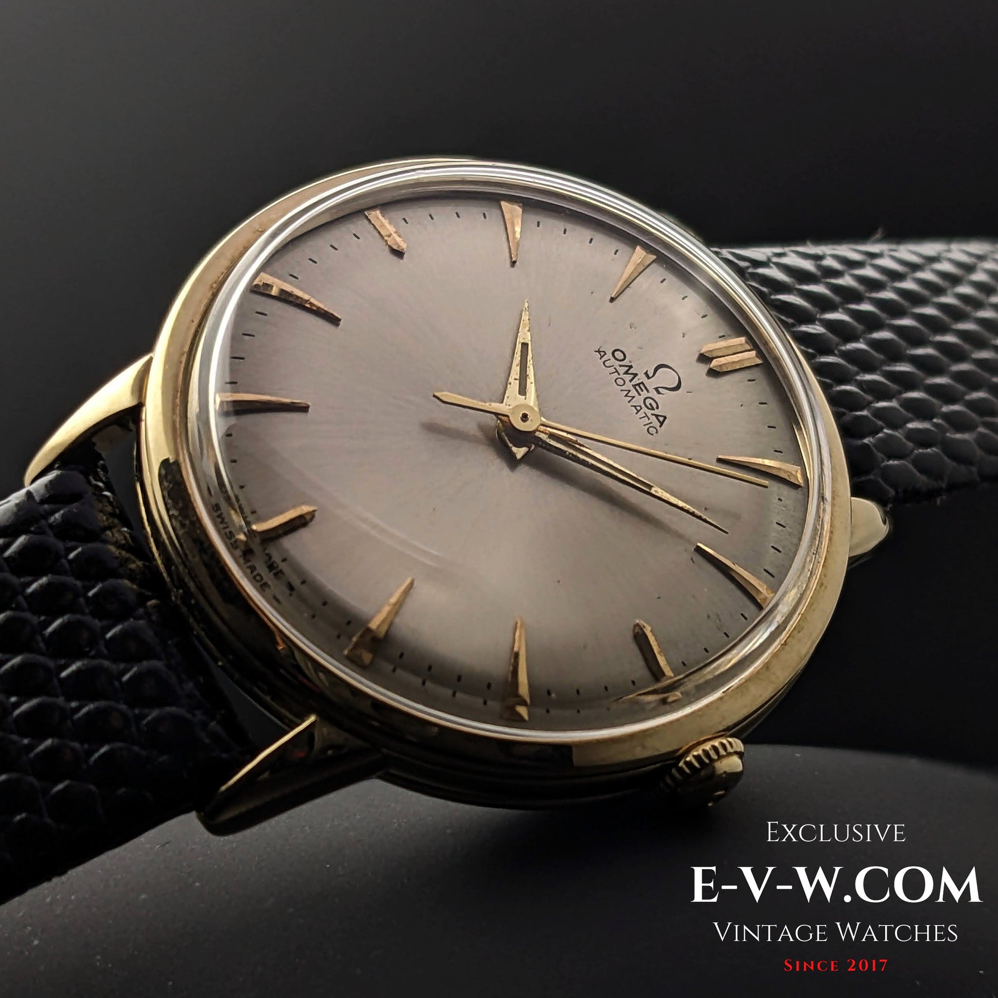 74 Years Old Vintage Omega Automatic Bumper / 14K solid Gold Ref. G6518 / Cal. 351 / Vintage 1950