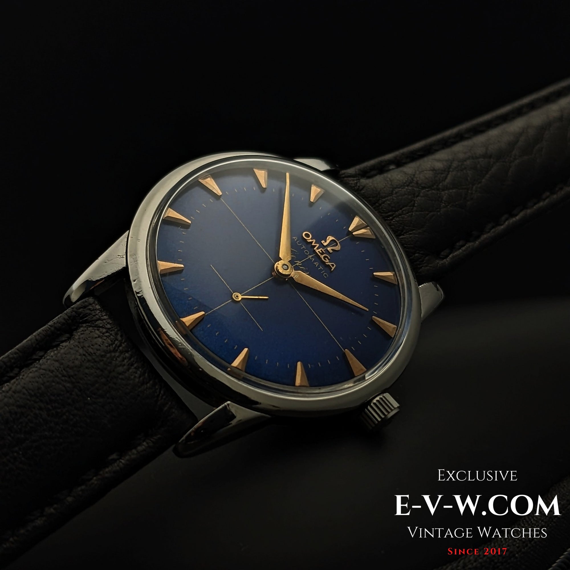 66 Years Old Vintage Omega Automatic / crosshair dial / Ref. 2981-1 / Cal. 491 / Vintage 195866 Years Old Vintage Omega Automatic / crosshair dial / Ref. 2981-1 / Cal. 491 / Vintage 1958