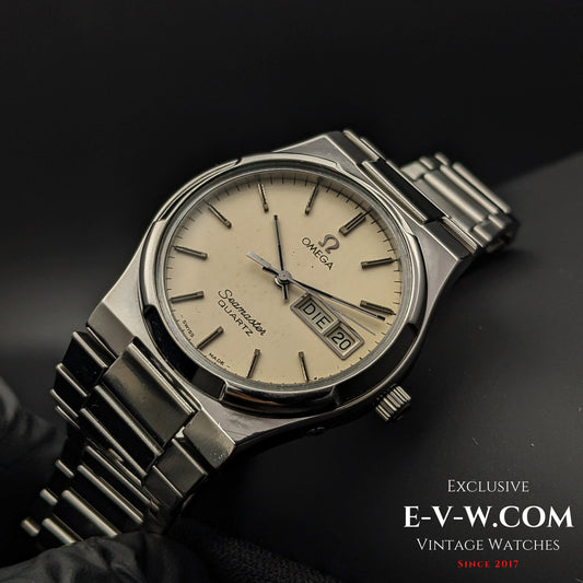 42 Years Old Vintage Omega Seamaster Quartz / Ref. 1960131 / Cal. 1345 / Vintage 1982