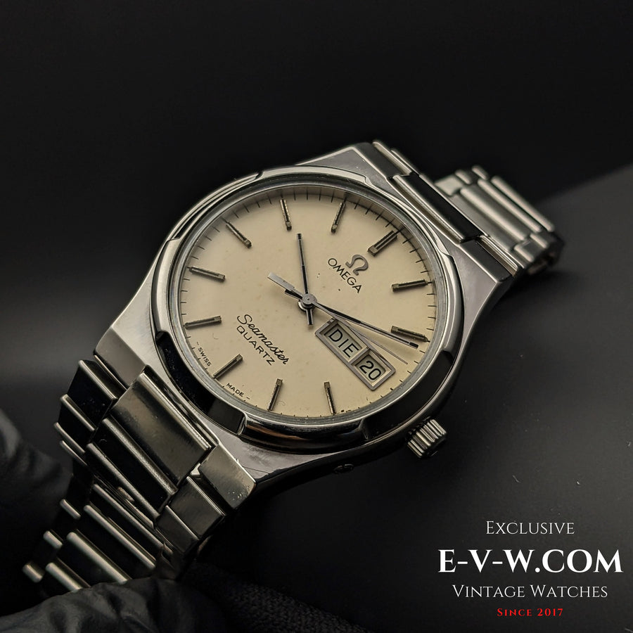 Omega Seamaster Quartz Vintage 42 ans / Réf. 1960131 / Cal. 1345 / Année 1982