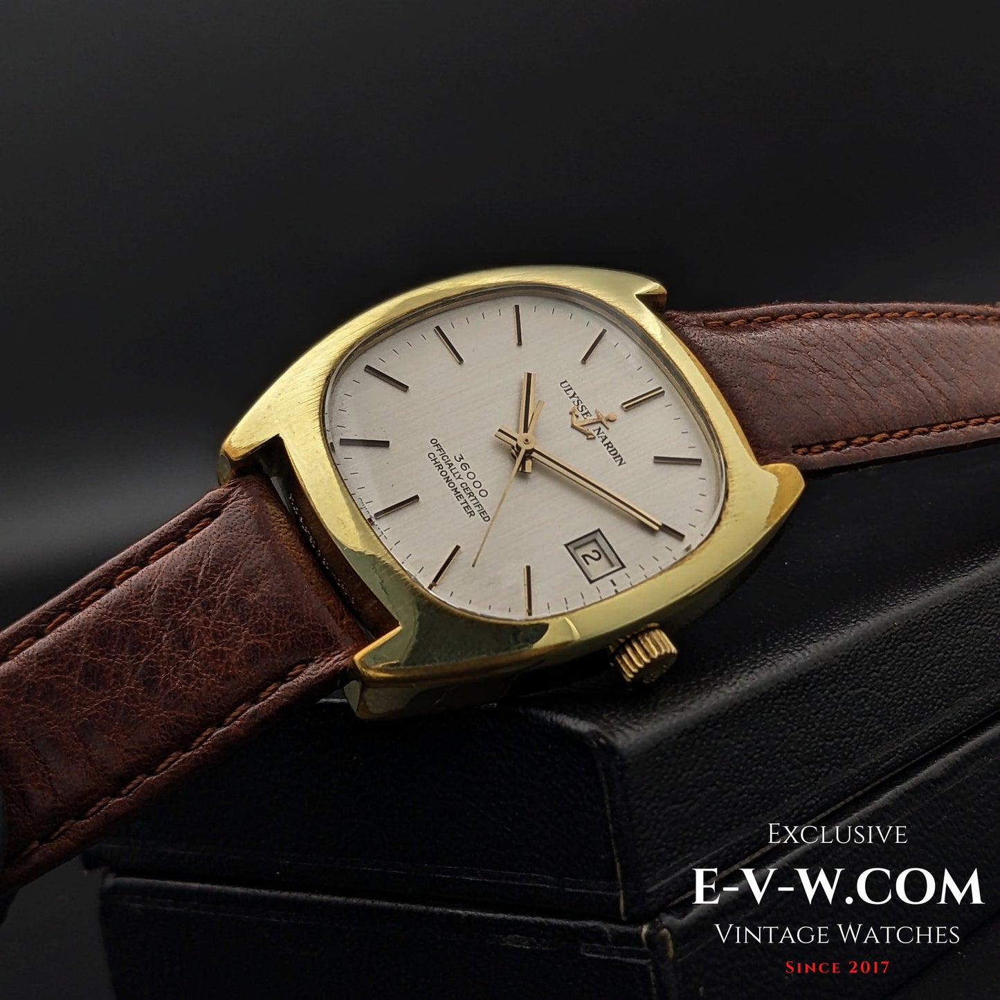 54 Years Old Vintage Ulysse Nardin 36000 Automatic OfficiallyCertifiedChronometer/Cal NB11QU/1970s