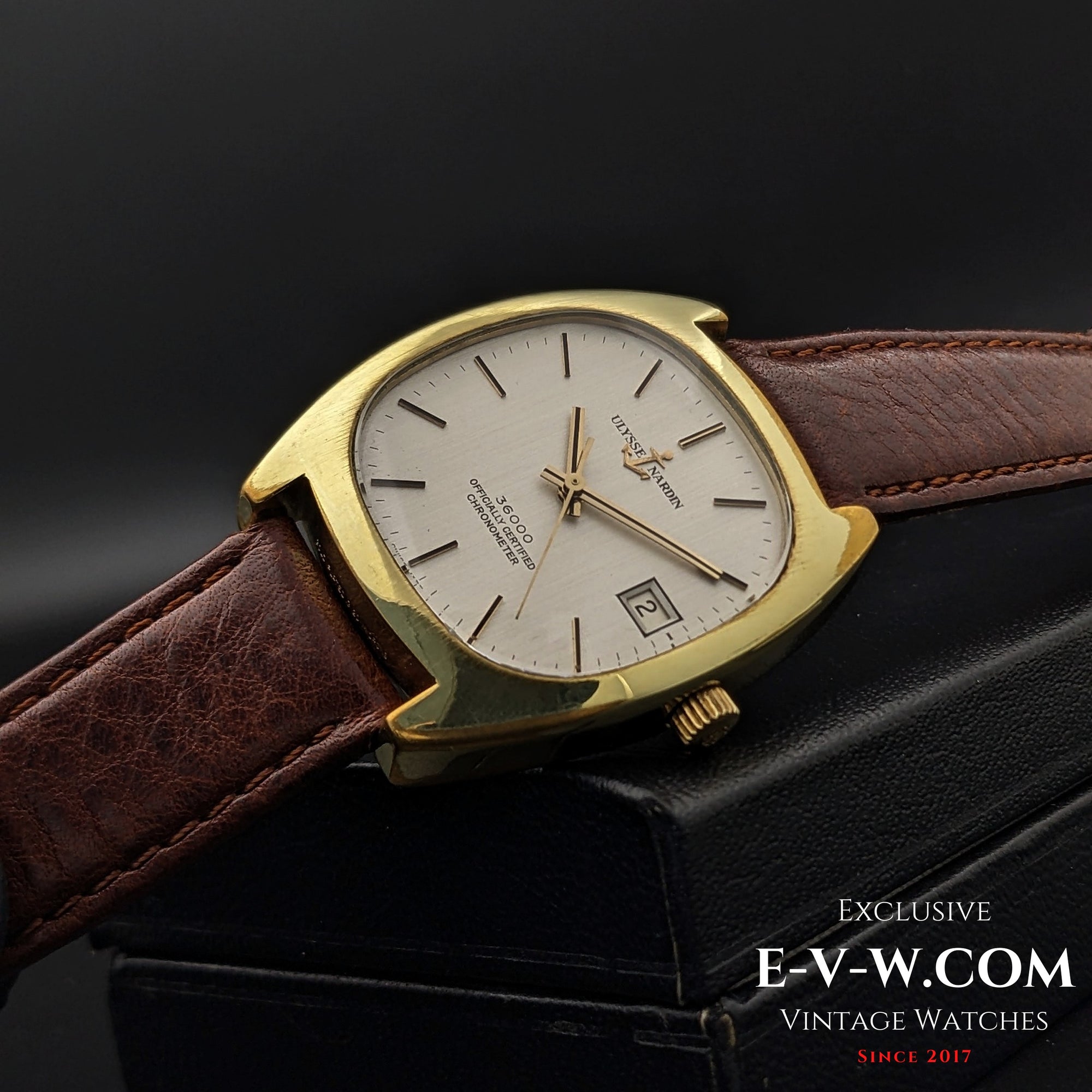 54 Jahre alter Vintage-Chronometer Ulysse Nardin 36000 Automatik, offiziell zertifiziert, Kaliber NB11QU, aus den 1970er Jahren