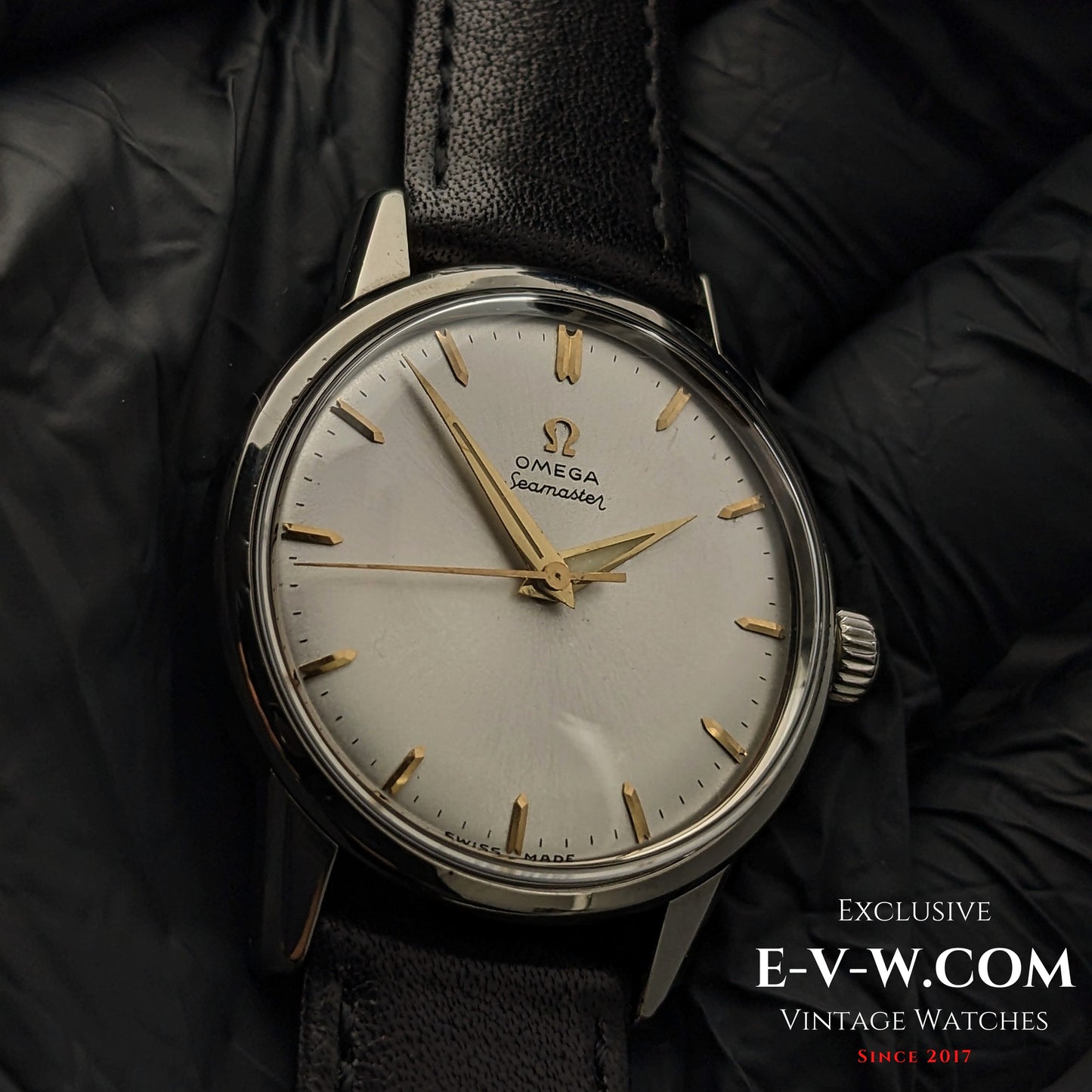 64 Years Old Vintage Omega Seamaster / Ref. 14390-4SC / Cal. 285 (30T2) / Vintage 1960