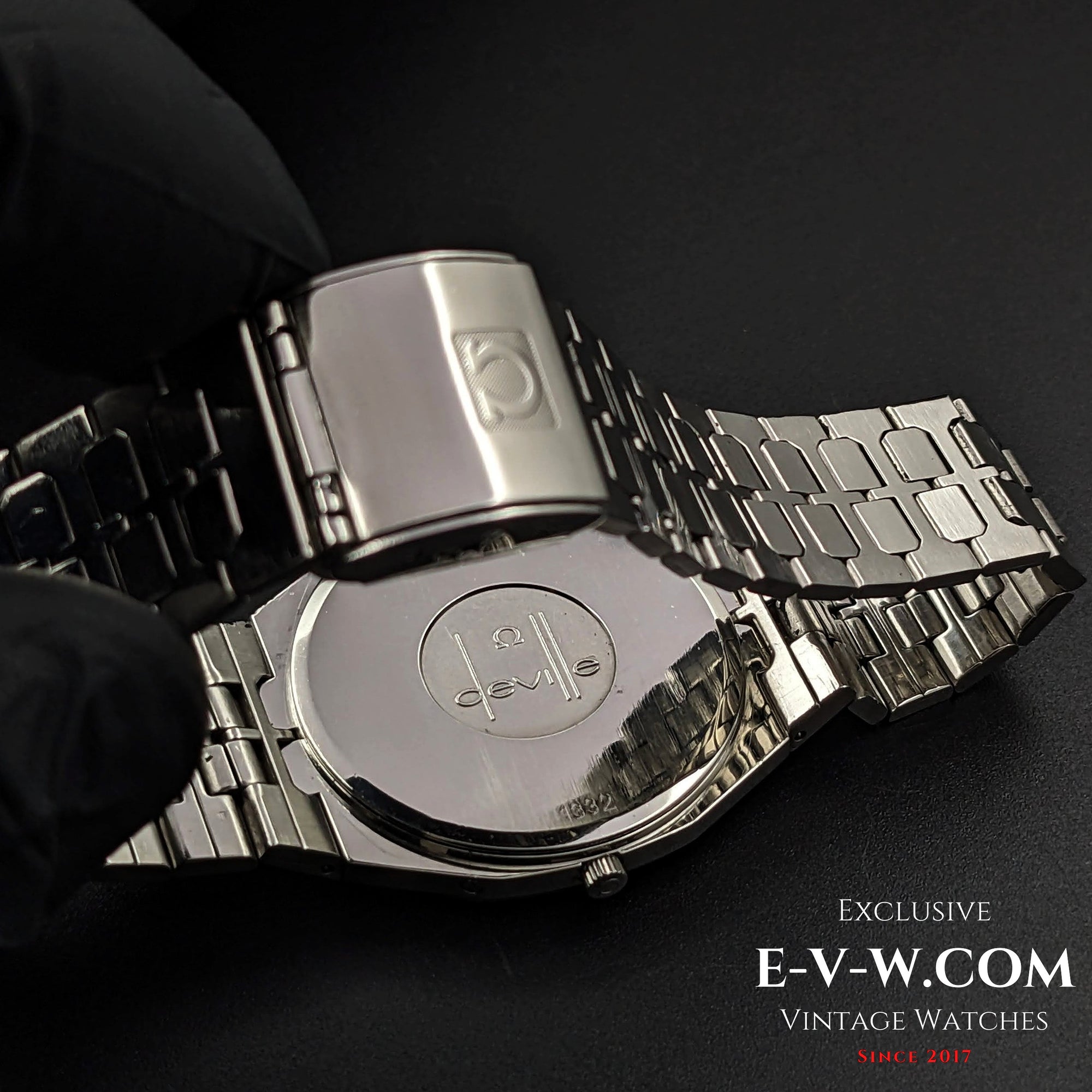 Omega DeVille Quartz / Two-tone dial / Cal. 1332 / Vintage 1979
