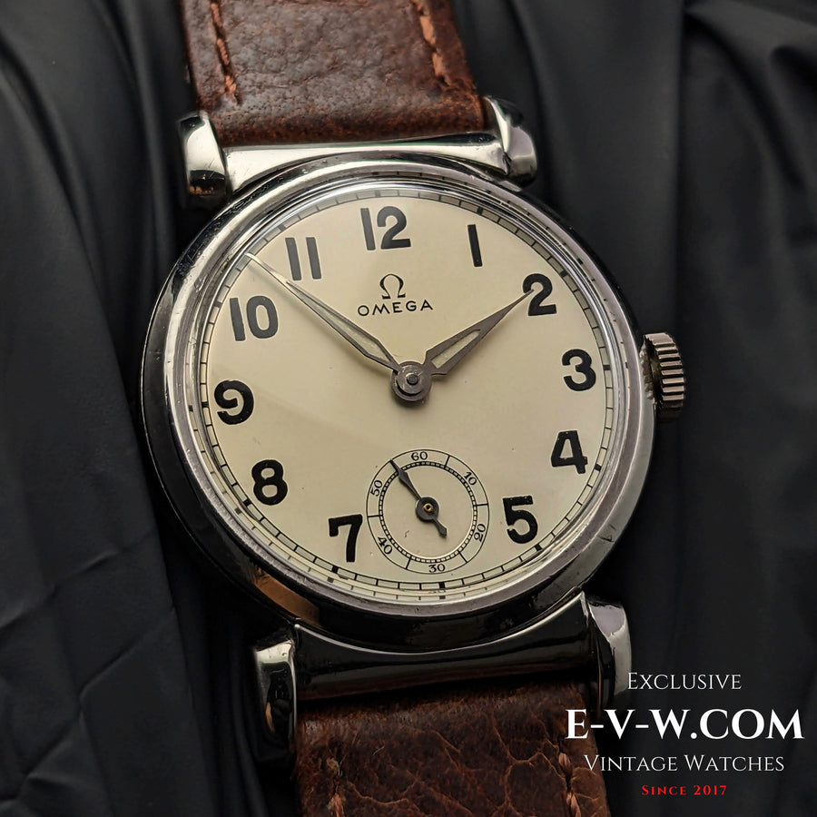 88歳 オメガ スカラベ アールデコ / Ref.なし / Cal. 26.5 SOB T2 / 1935年製ヴィンテージ