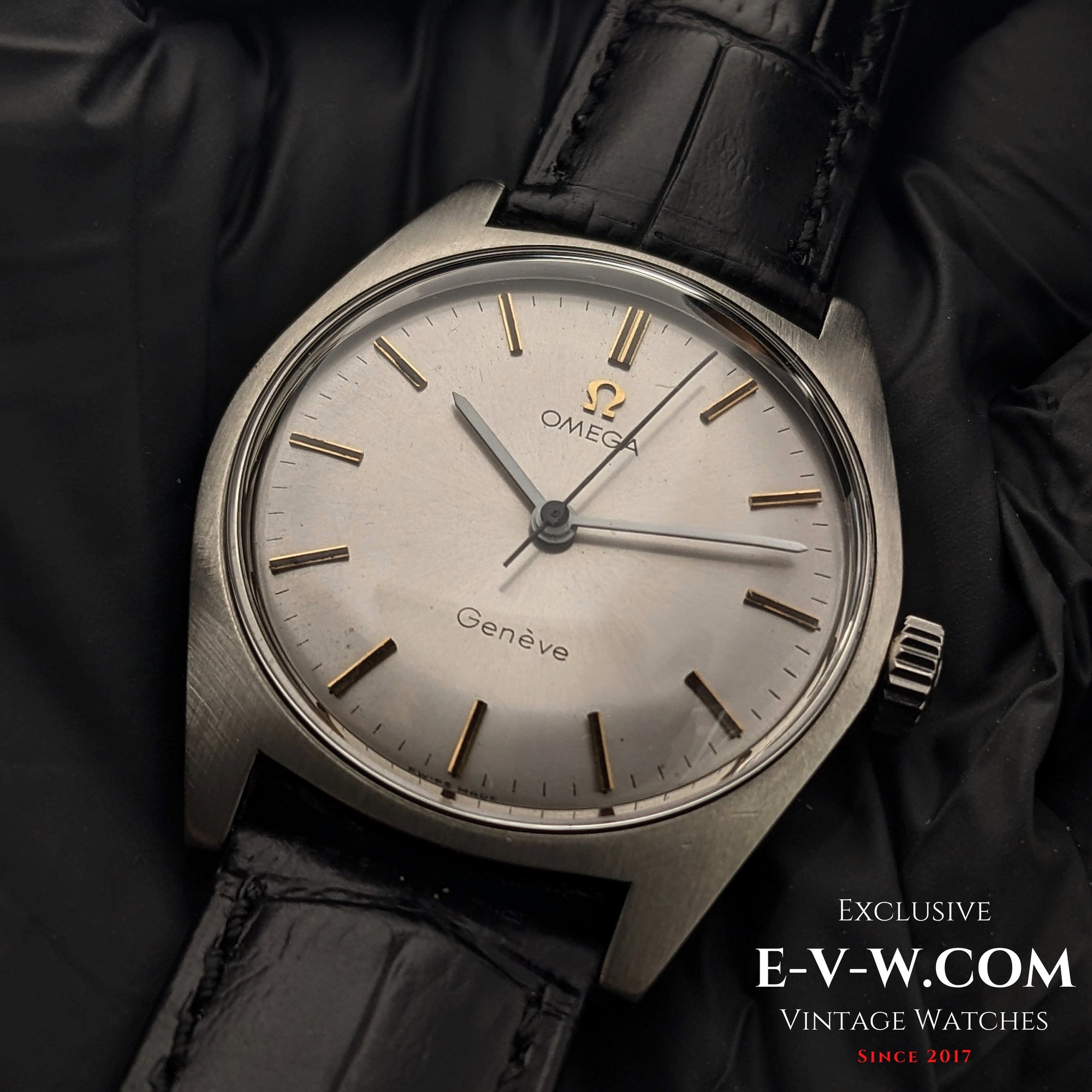 55 Years Old Vintage Omega Classic Geneve 135041 / Cal. 601 / Vintage 1969