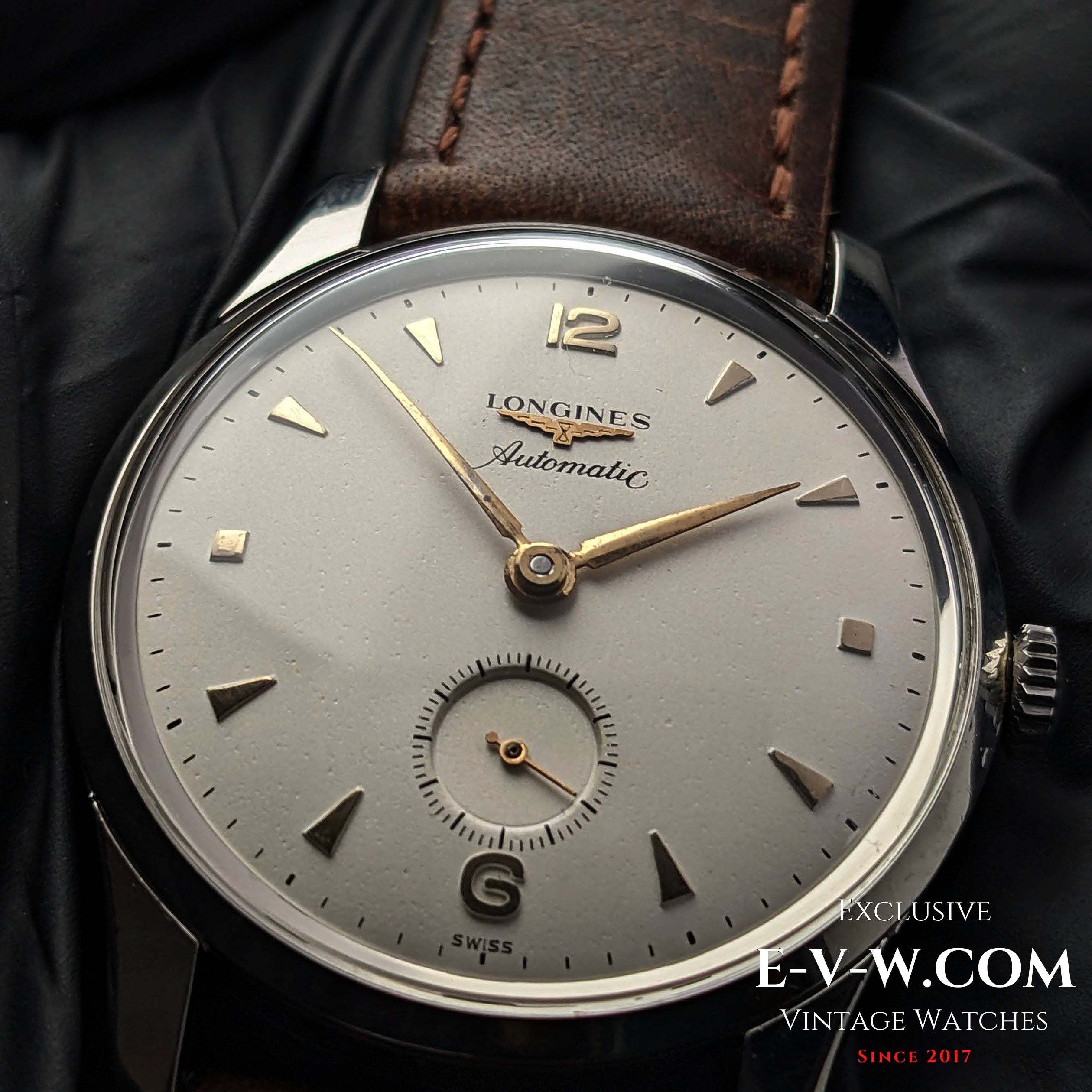 72 Years Old Vintage Longines Rare Automatic Cal. 22A Vintage