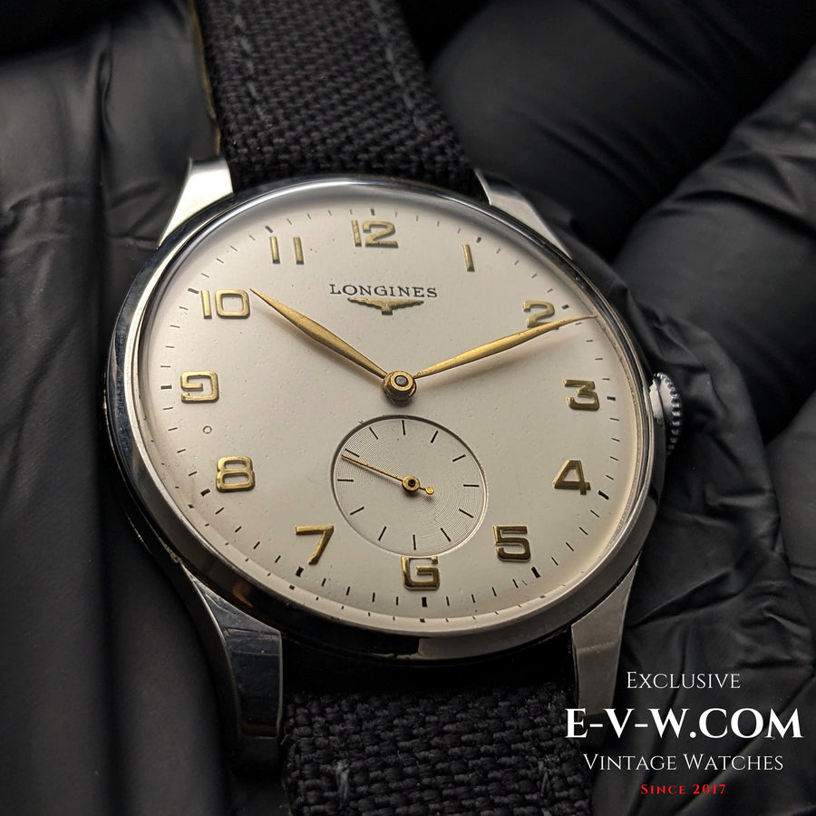 Longines Jumbo vintage de 74 ans / Cal. 12,68Z / Année de fabrication : 1951