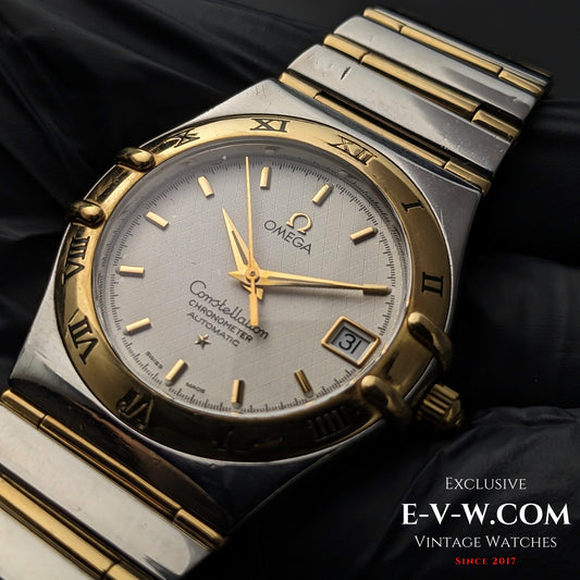 Omega Constellation Automatic / Gold - Steel / Ref. 1202.30.00 / Cal. 1120