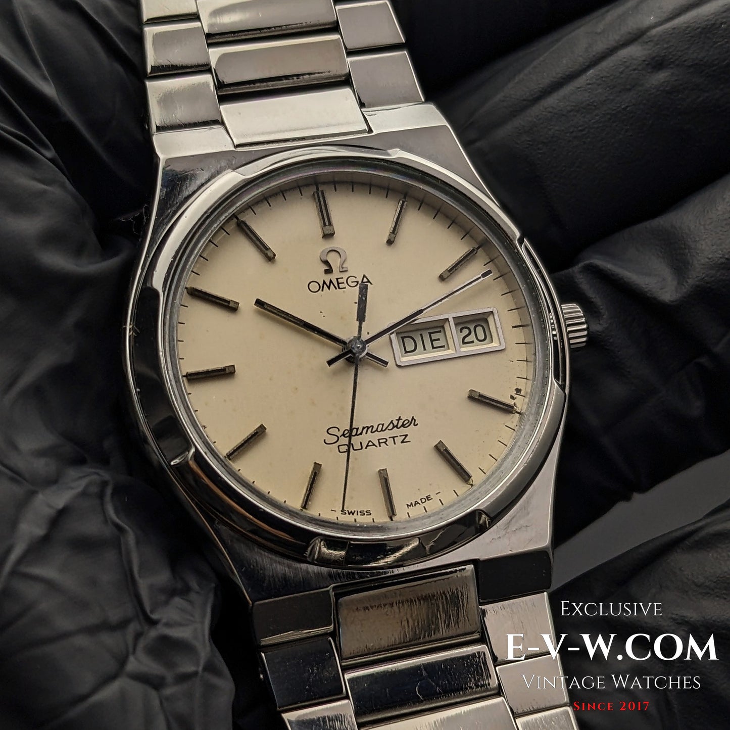 42 Years Old Vintage Omega Seamaster Quartz / Ref. 1960131 / Cal. 1345 / Vintage 1982