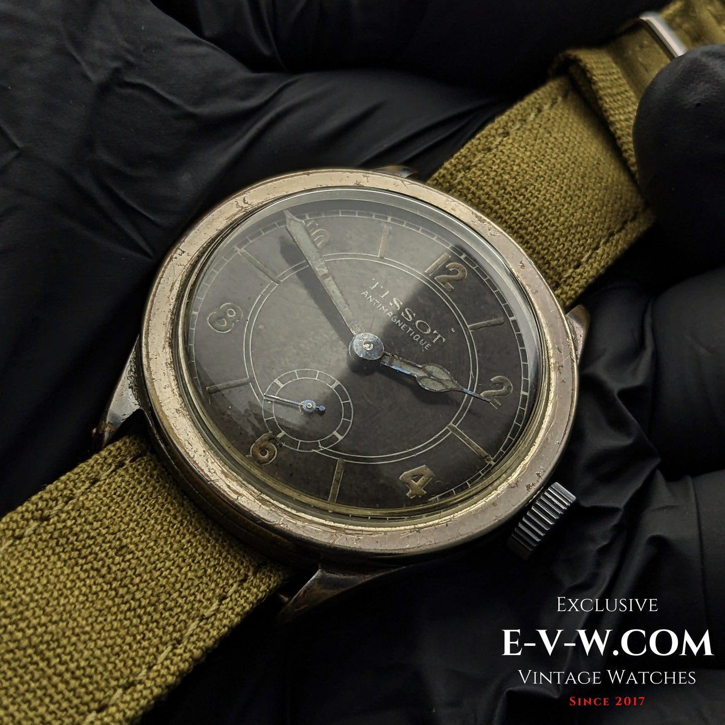 84 Years Old Vintage Tissot Military WWII / Jumbo 38,5mm / Cal. 27 / Vintage 194084 Years Old Vintage Tissot Military WWII / Jumbo 38,5mm / Cal. 27 / Vintage 1940