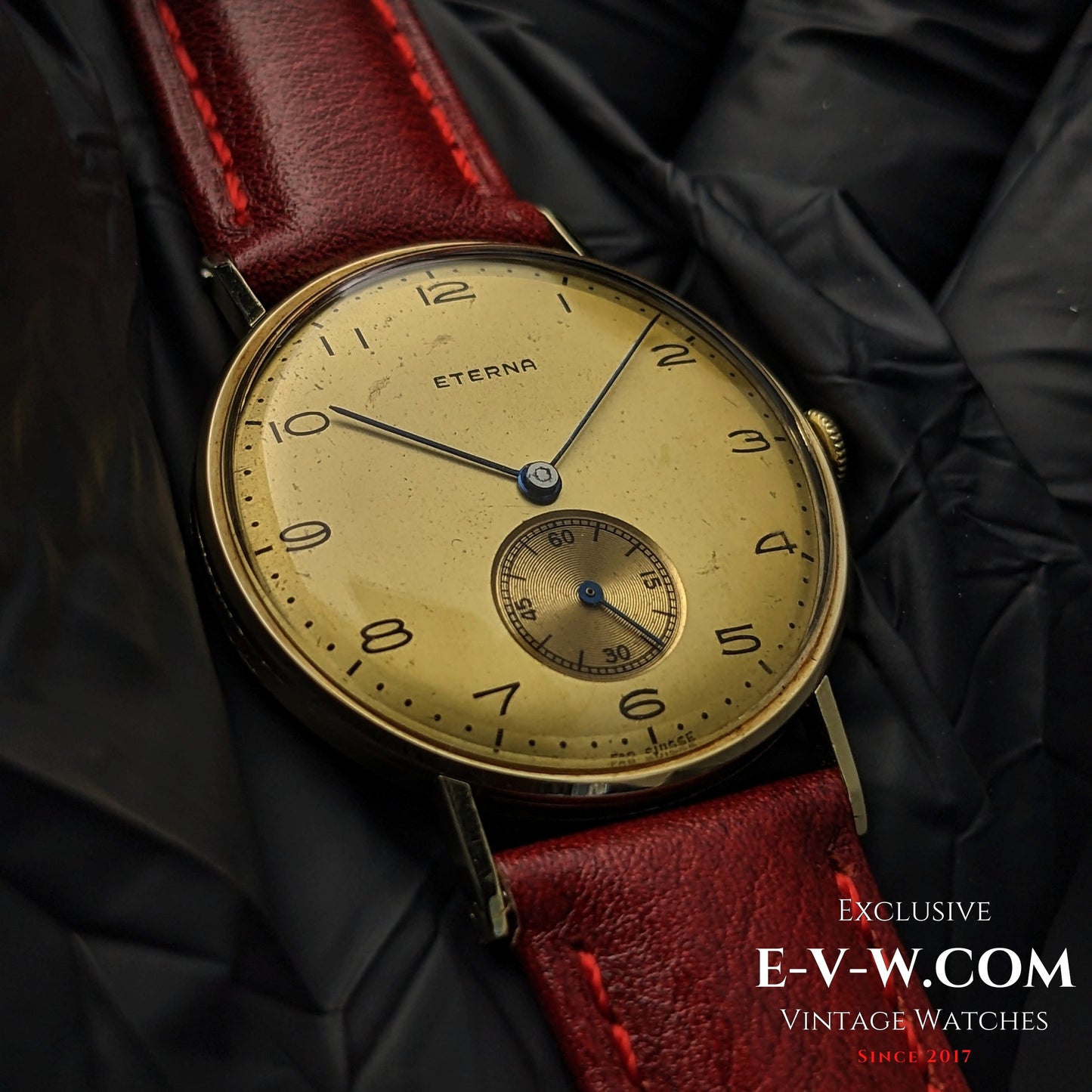 84 Years Old Vintage Eterna 14K Gold / WWII / Cal. 1020 / Vintage 1941