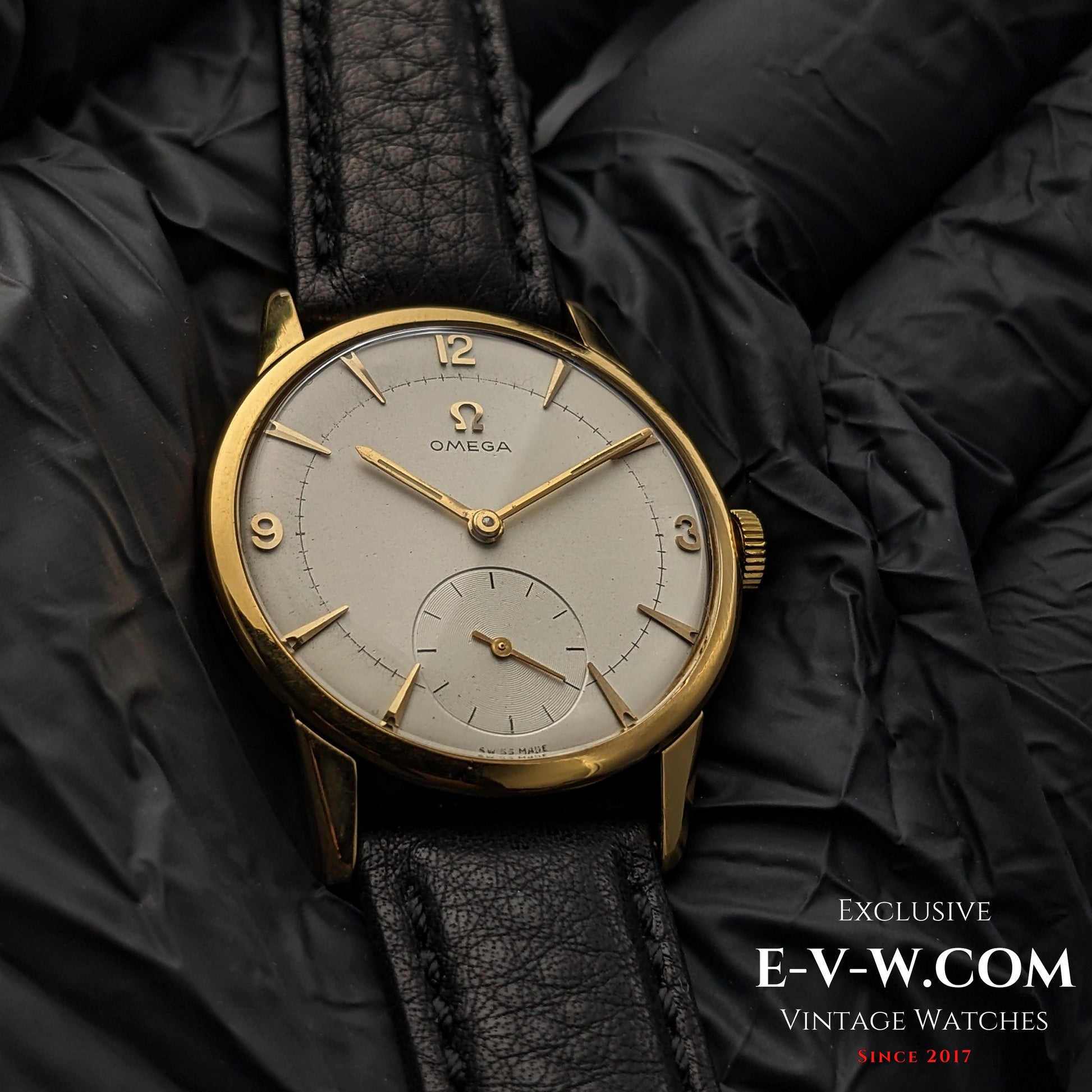 60 Years Old Vintage Omega Classic / Gold plated / Ref. 14713-1 / Cal. 269 (30T2) / Vintage 1964