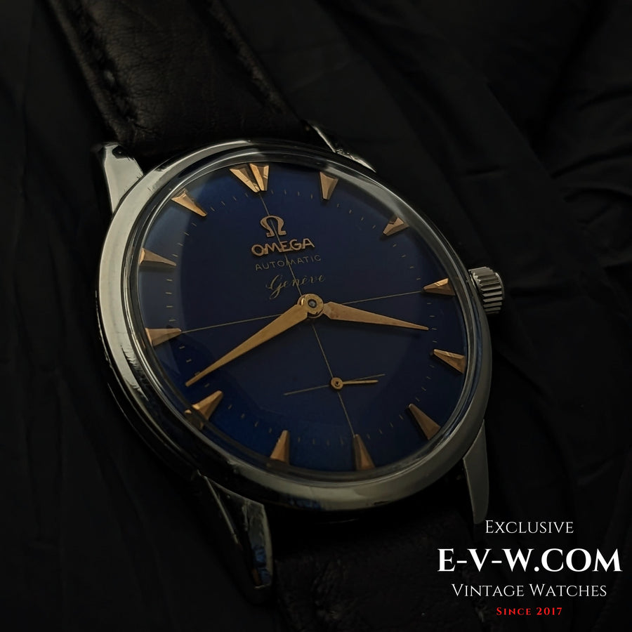 Omega automatico vintage di 66 anni / quadrante a mirino / Rif. 2981-1 / Cal. 491 / Vintage 1958