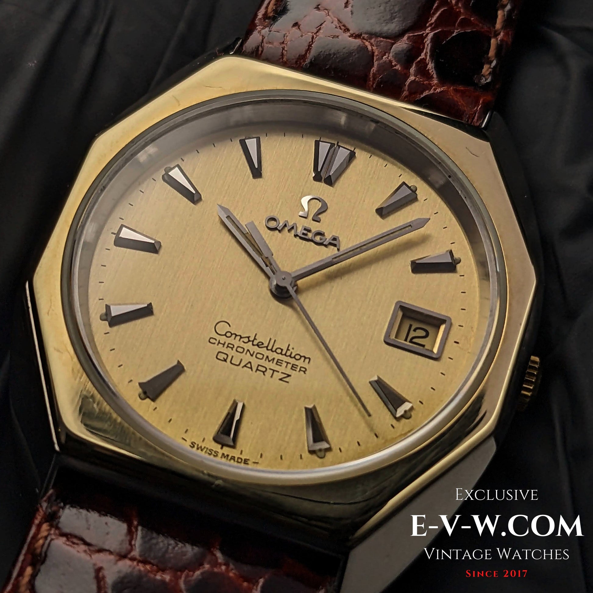 48 Years Old Vintage Omega Constellation Chronometer Quartz/ Ref. 1980 –  Exclusive Vintage Swiss Watches