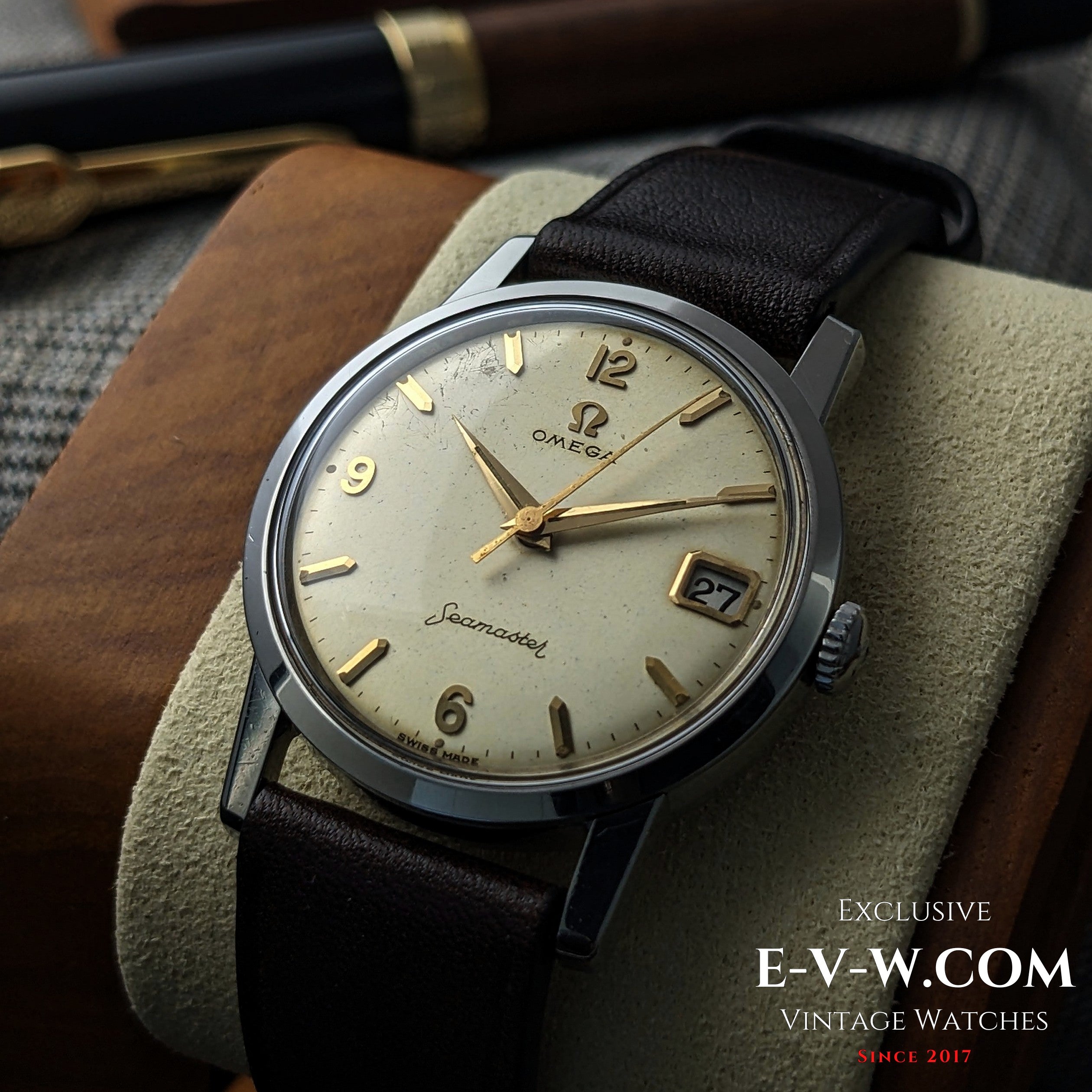 OMEGA Seamaster 14384 61SC 1960年代 1961 Omega Seamaster 14384 - 5 SC – WOFS Watches