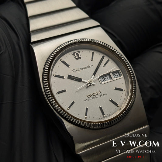 53 Years Old Vintage Omega Constellation MEGAQUARTZ 32 KHz / Ref. 196.0015 / Cal.1310/ Vintage 197253 Years Old Vintage Omega Constellation MEGAQUARTZ 32 KHz / Ref. 196.0015 / Cal.1310/ Vintage 1972