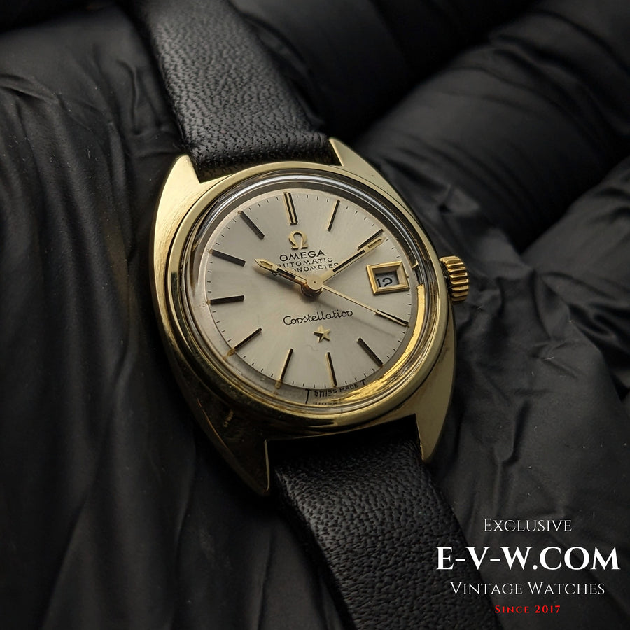 Vintage Omega Constellation Automatik Damenuhr / Ref. 568.001 / Kal. 682 / Baujahr 1968