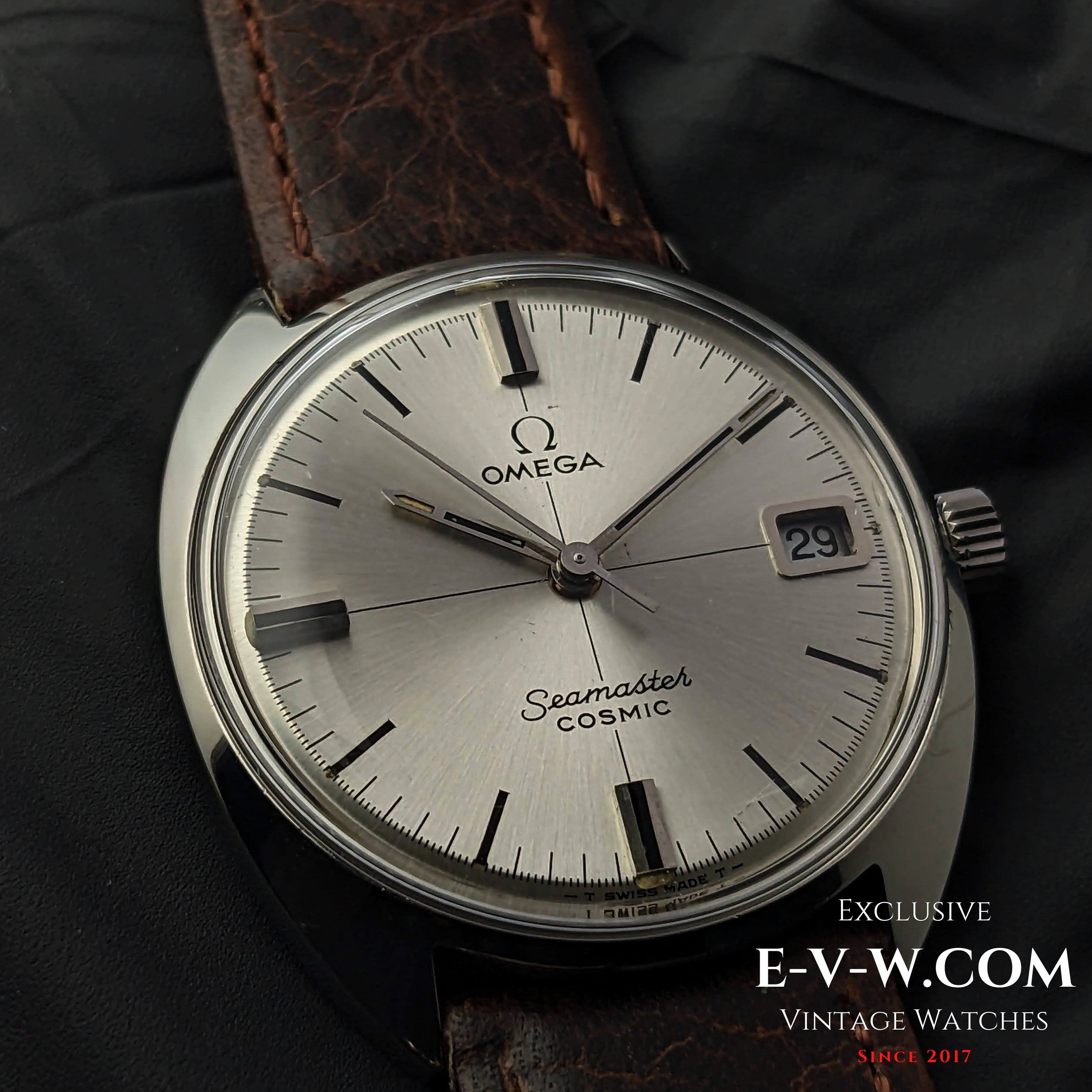 56 Years Old Vintage Omega Seamaster COSMIC Ref. 136017 / Cal. 611 / V –  Exclusive Vintage Swiss Watches