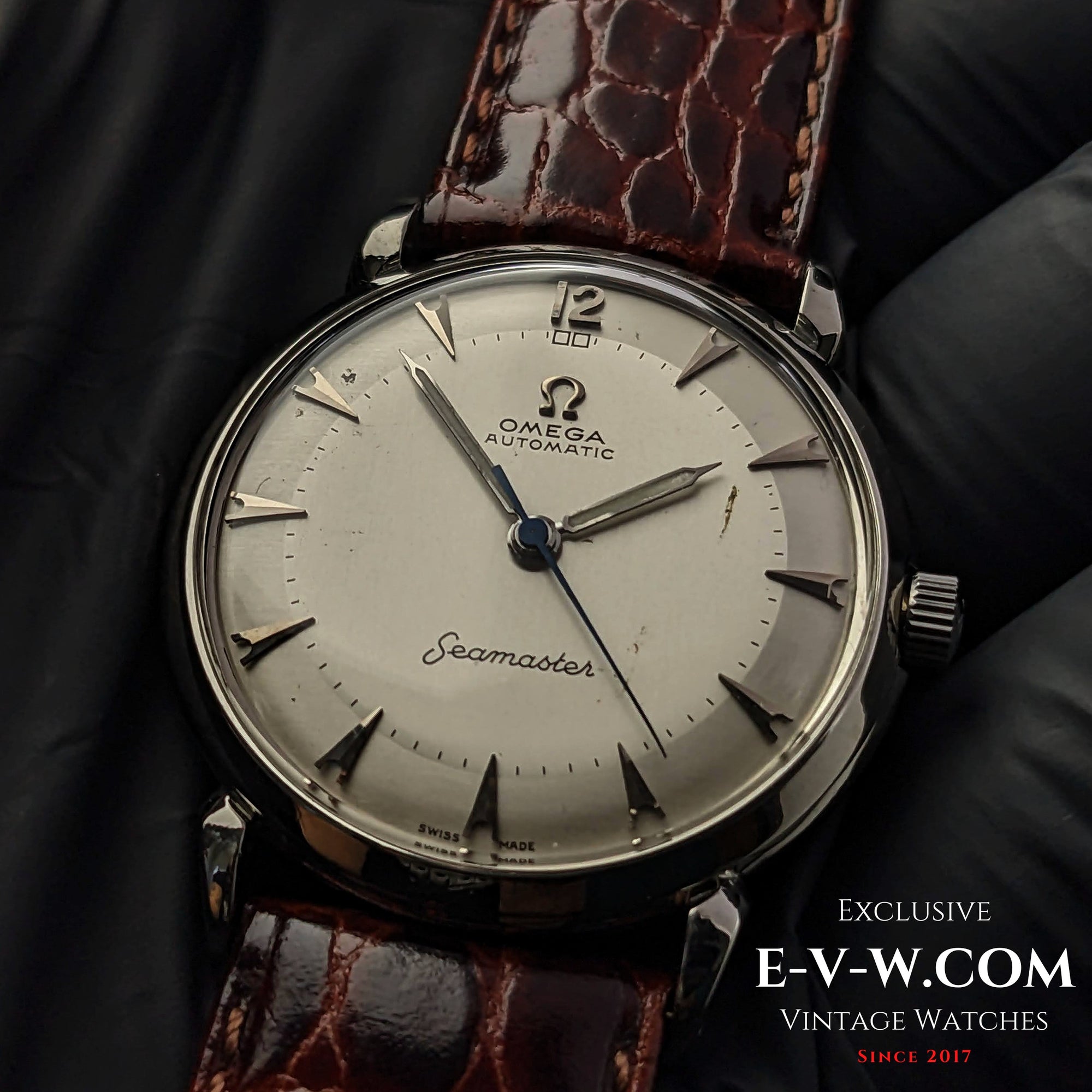79 rokov staré vintage hodinky Omega Seamaster /Ref. 2445-1 / Cal.350 / Vintage 1944