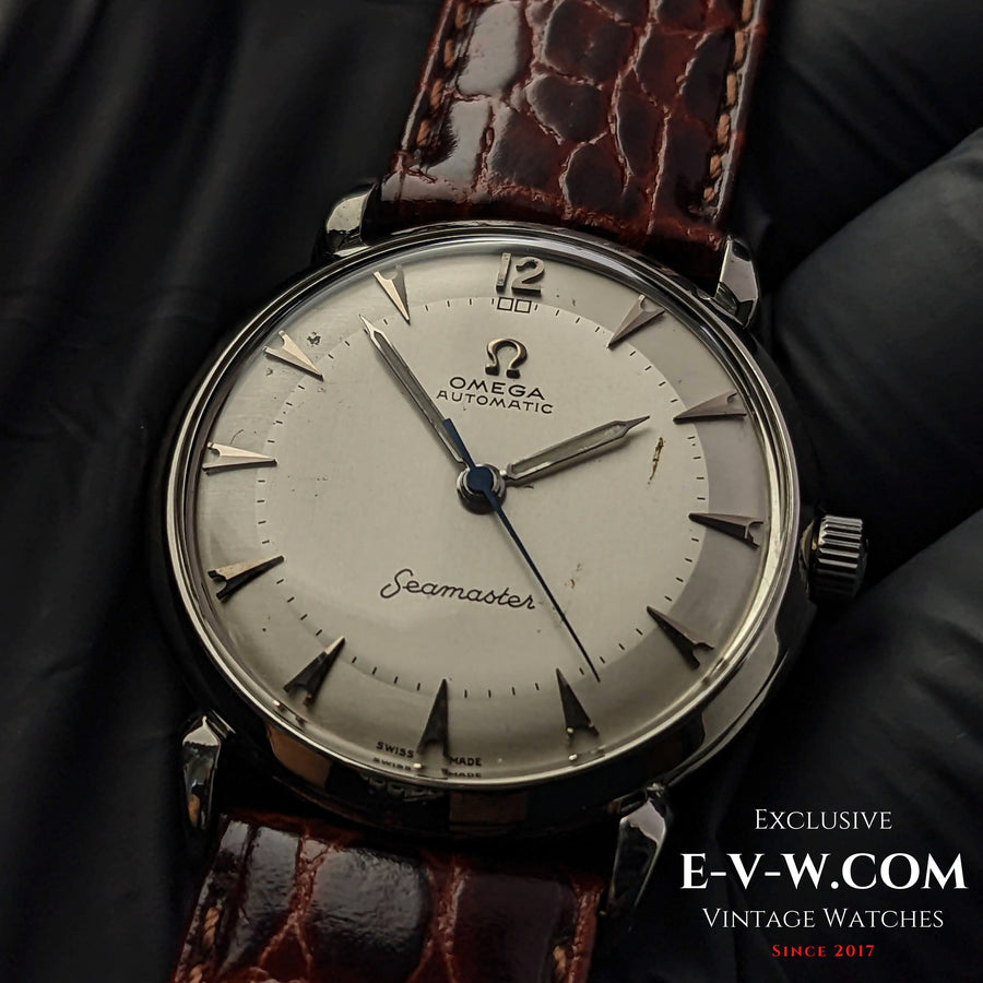 79 rokov staré vintage hodinky Omega Seamaster /Ref. 2445-1 / Cal.350 / Vintage 1944