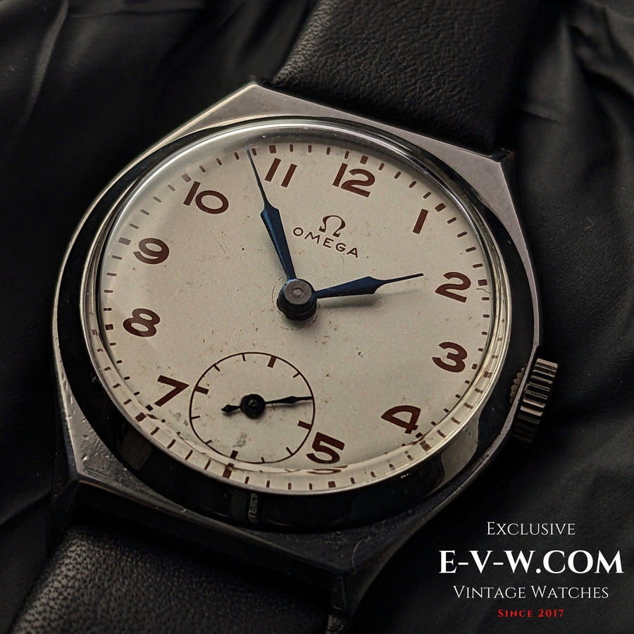 89 Years Old Antique Omega Art Deco / Cal. 26.5SOBT2 / Vintage 1935