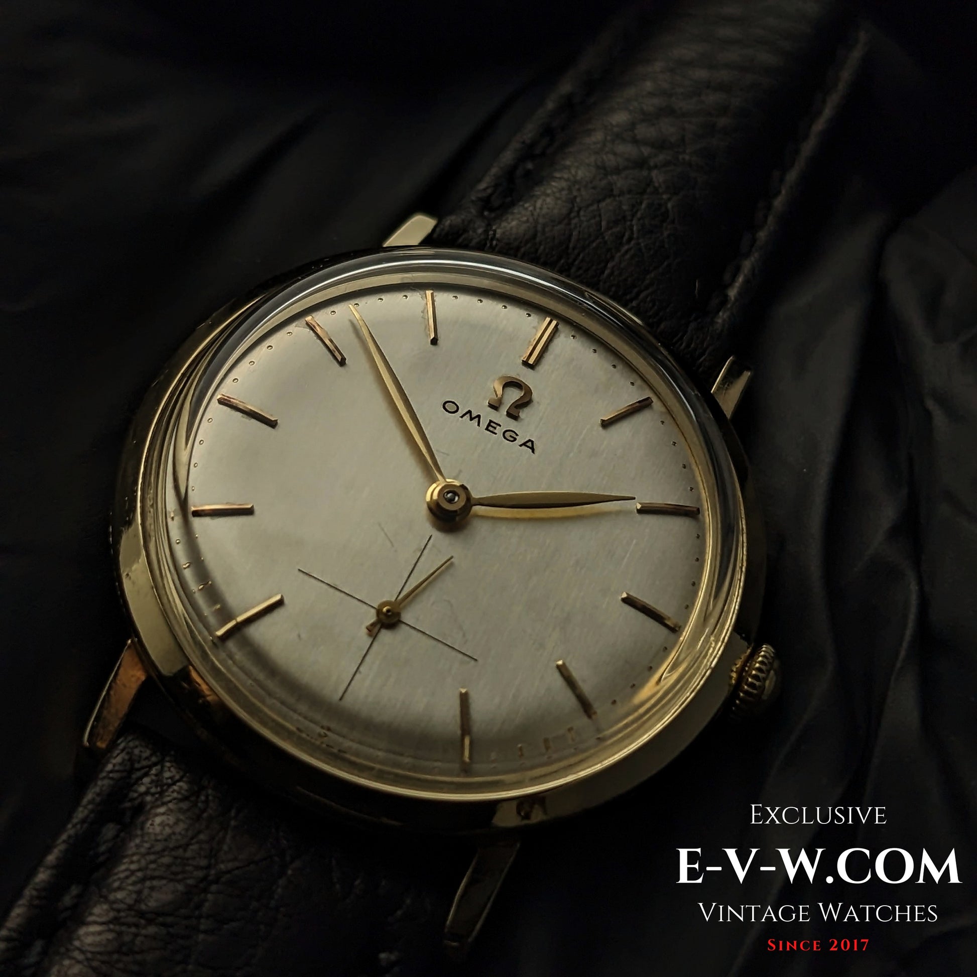 70 Years Old Vintage Omega Classic / 14k Gold Filled / Ref. N-6255 / Cal. 302 / Vintage 1954