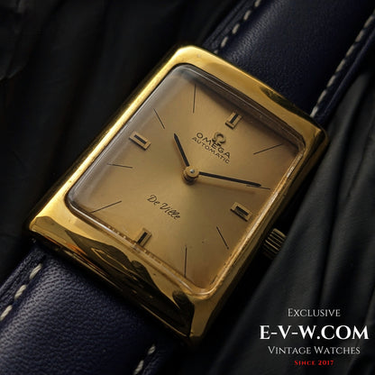 Omega De Ville Automatic Rectangular Gold plaque | Ref. 151.031 | Cal. 681 | Vintage 1969 | Serviced