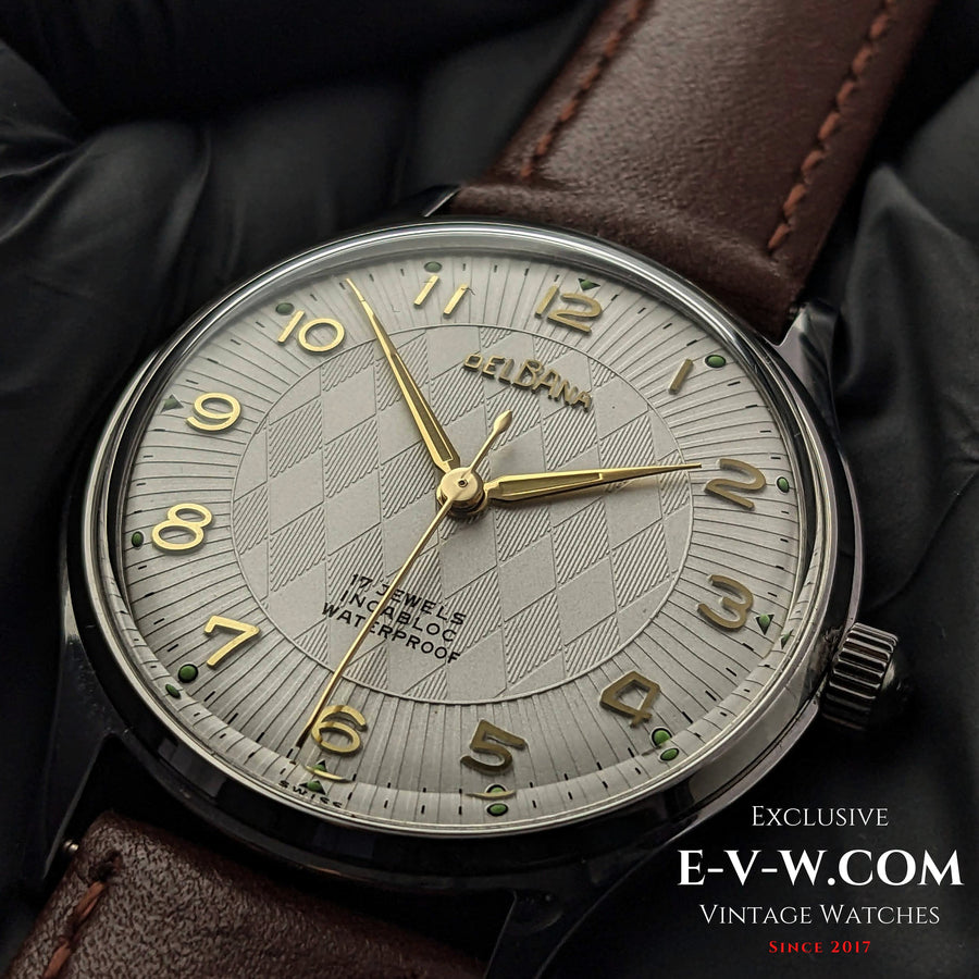 Montre Delbana Vintage 54 ans / Cal. 645N / Millésime 1970