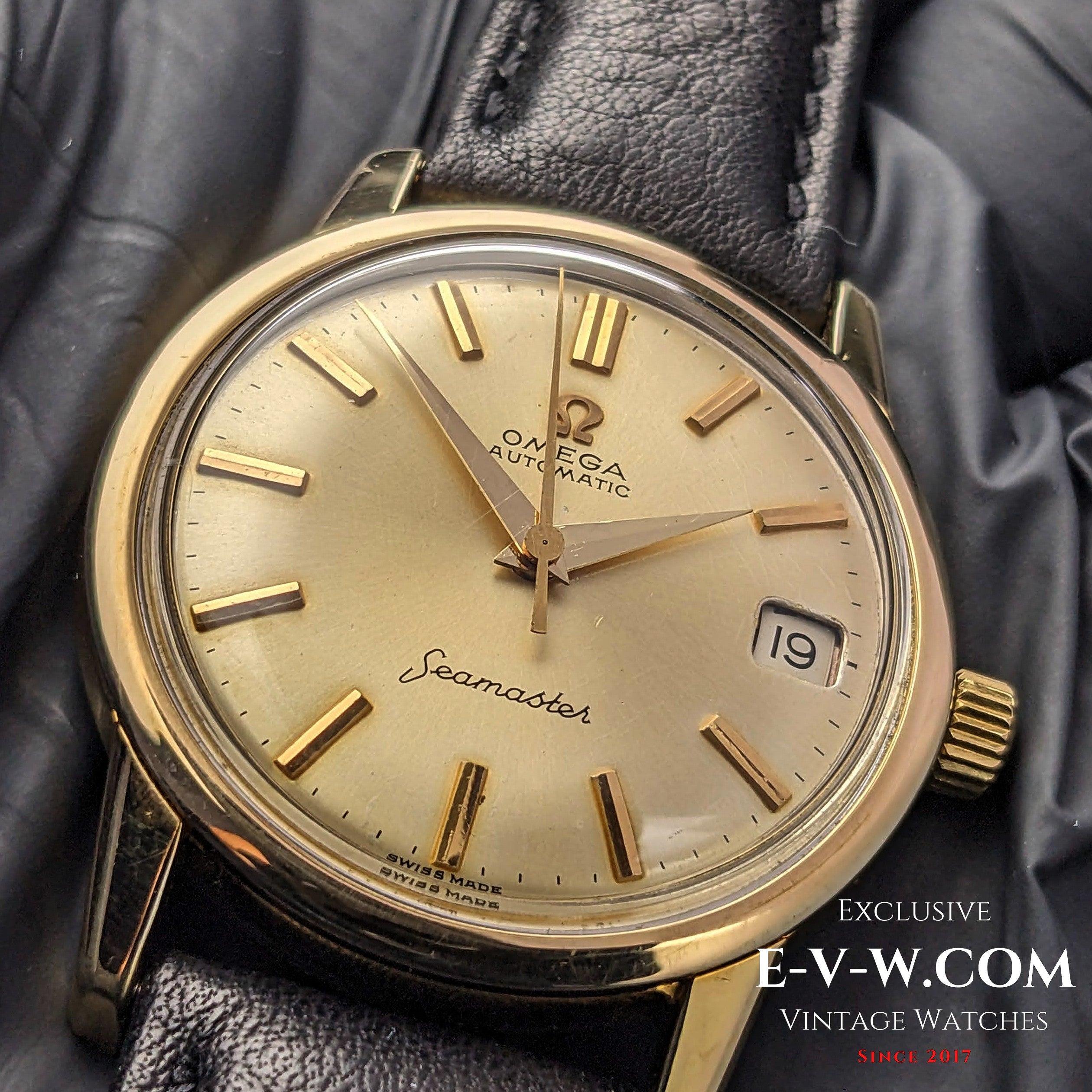 61 Years Old Vintage Omega Automatic Seamaster Ref. 14760 SC 82 Cal. Exclusive Vintage Swiss Watches