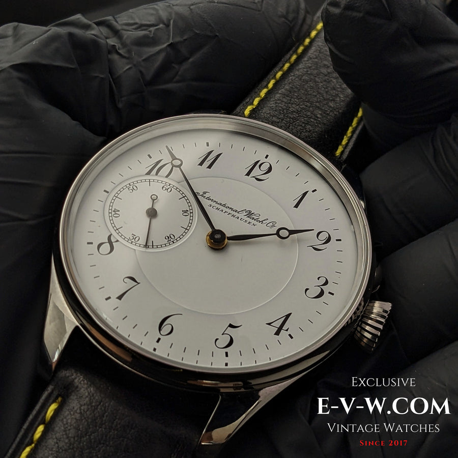 Mouvement de montre de poche IWC Schaffhausen antique de 104 ans / Cal. 52, datant de 1920