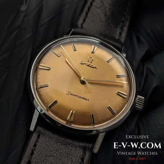 62 Years Old Vintage Omega Seamaster / Ref. 14775-2SC / Cal. 600 / Vintage 1962