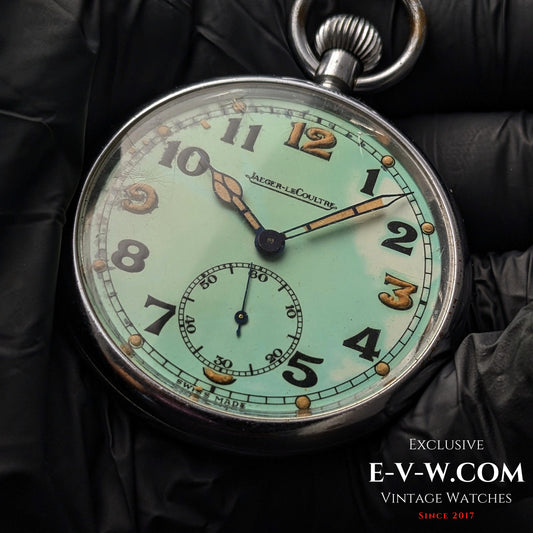 Jaeger-LeCoultre British Army WWII Military G.S.T.P Broad Arrow / Cal. 467 / Vintage 1940 / Serviced