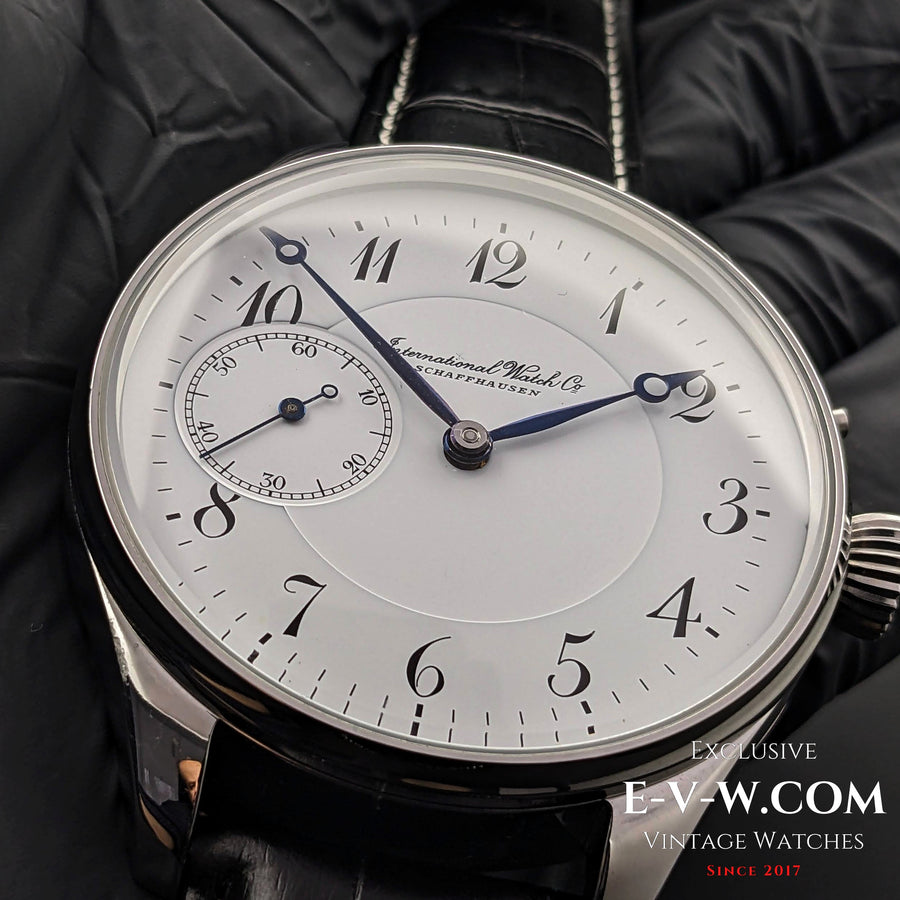 Mouvement de montre de poche IWC Schaffhausen antique de 1918, calibre 52, taille Jumbo, datant de 1918 et vieux de 106 ans.