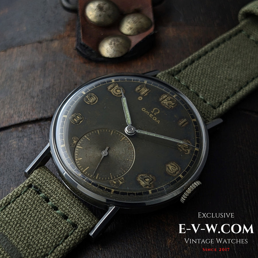 81 Jahre alte Omega aus dem Zweiten Weltkrieg | Ref. 2383/2 | Kal. 30T2 | Baujahr 1944 | Komplettservice